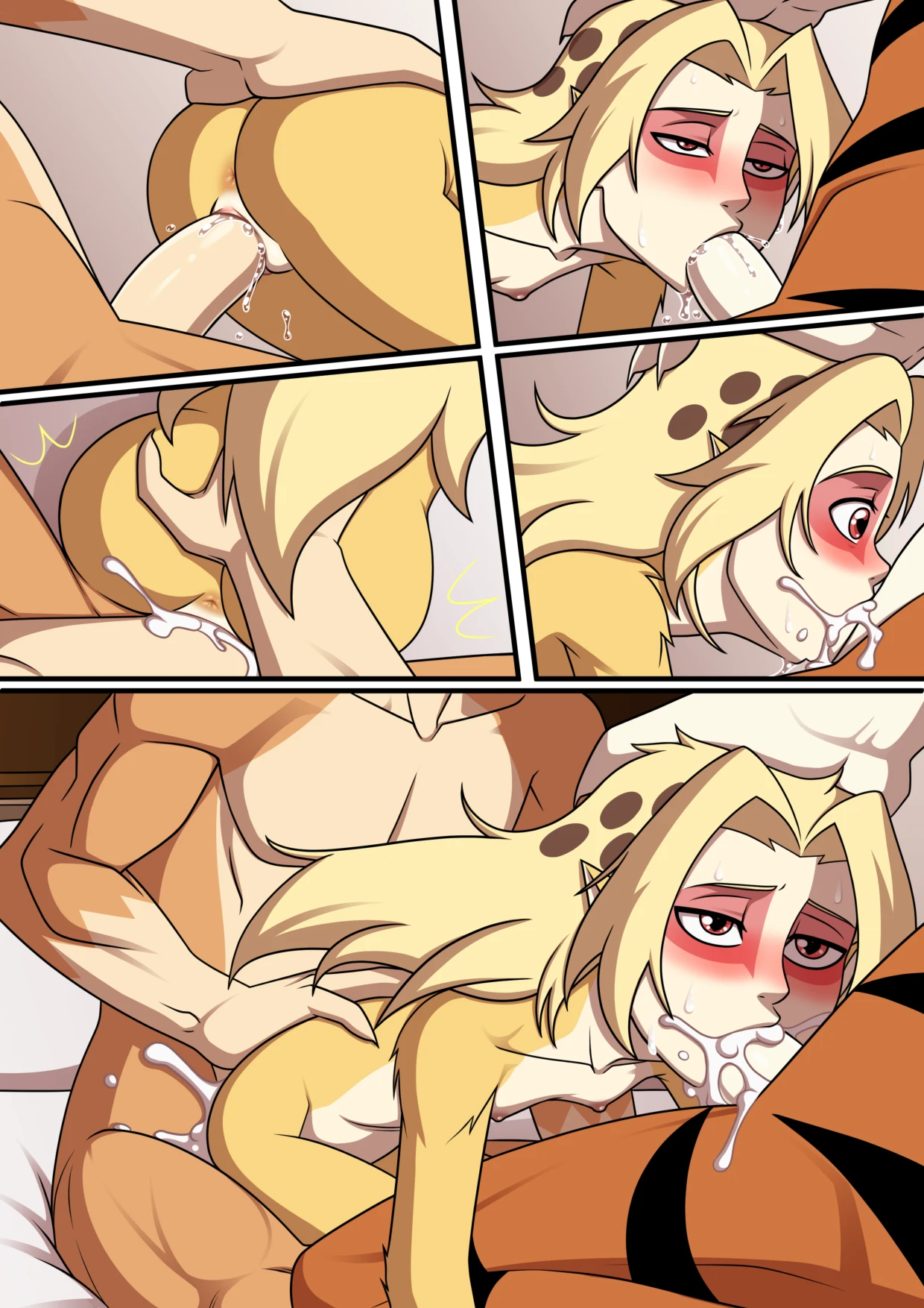 Lole Cheetara porn comic picture 8