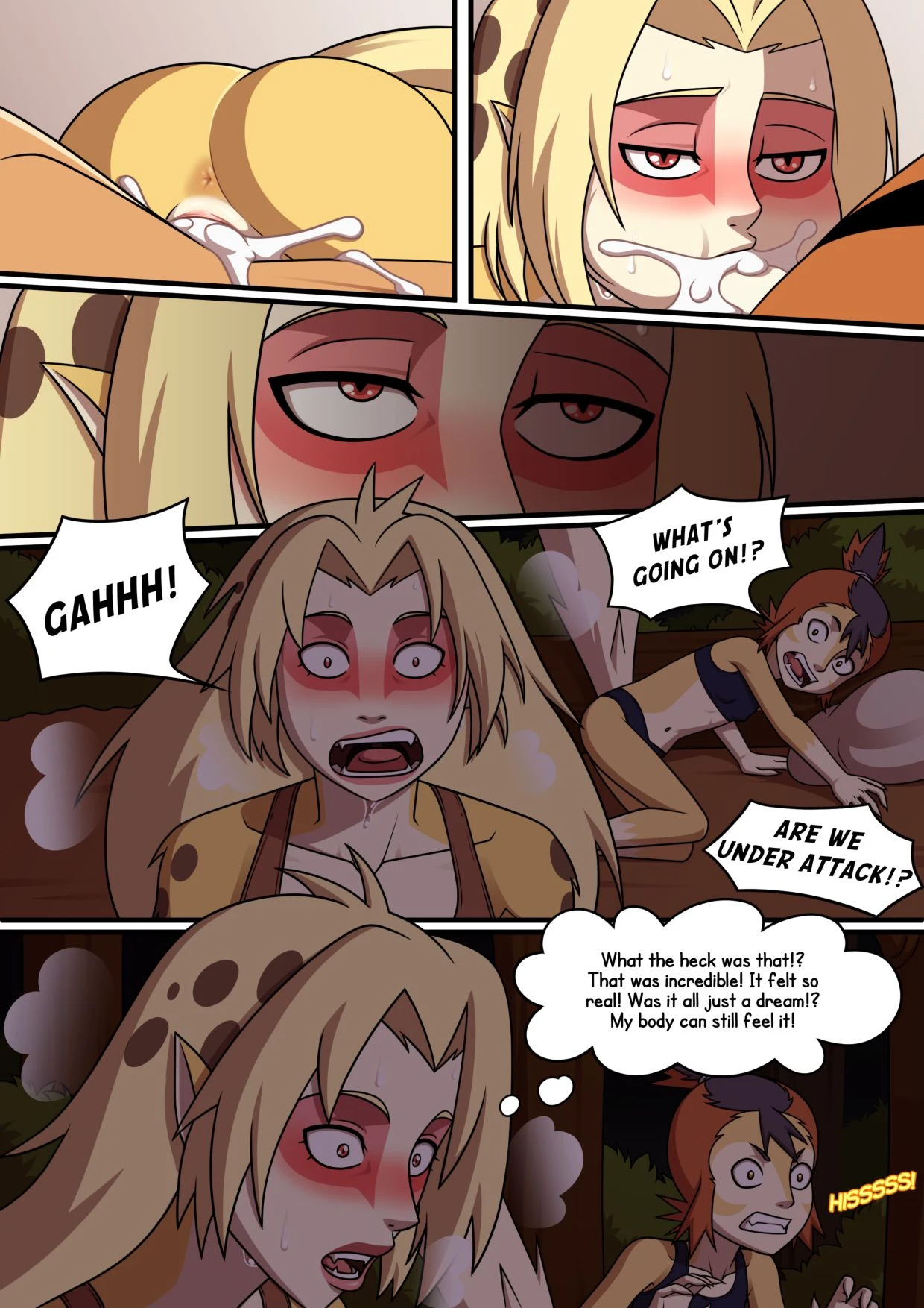Lole Cheetara porn comic picture 9