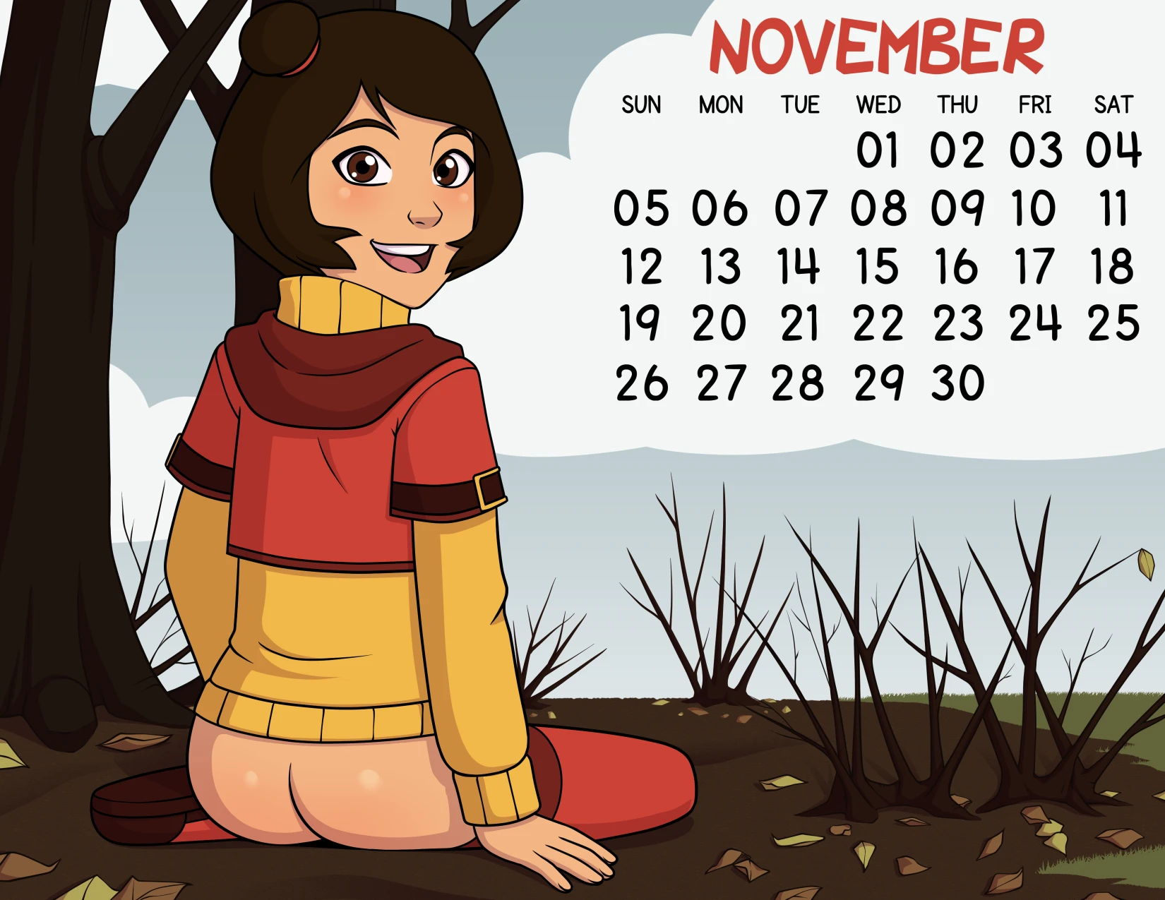 Lole Club Calendar 2017 porn comic picture 12
