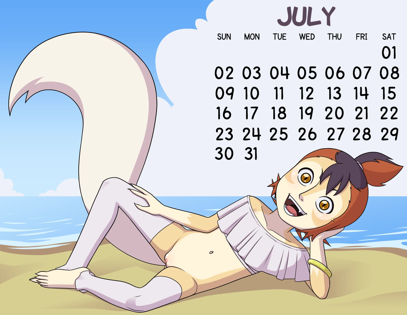 Lole Club Calendar 2017 porn comic picture 8