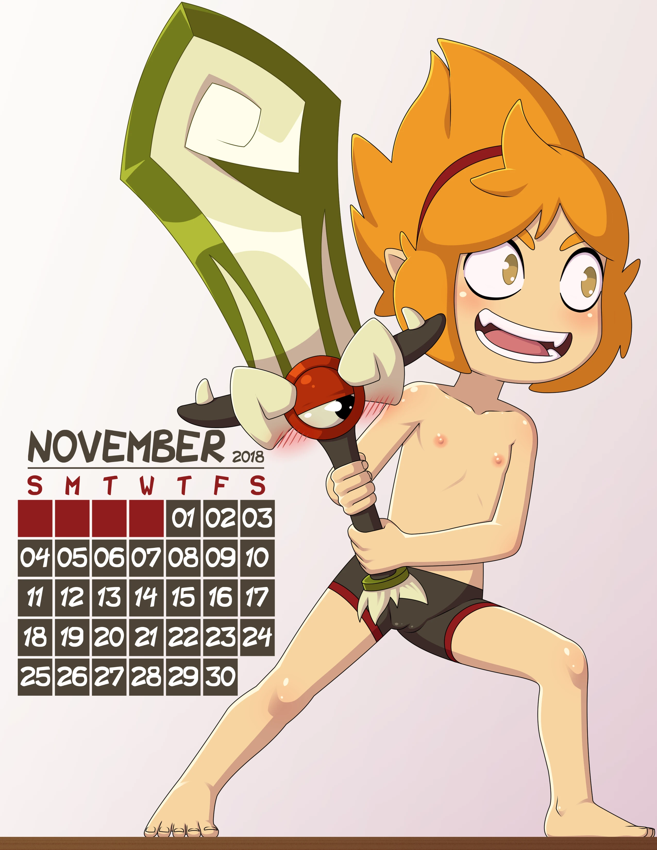Lole Club Calendar 2018 porn comic picture 11