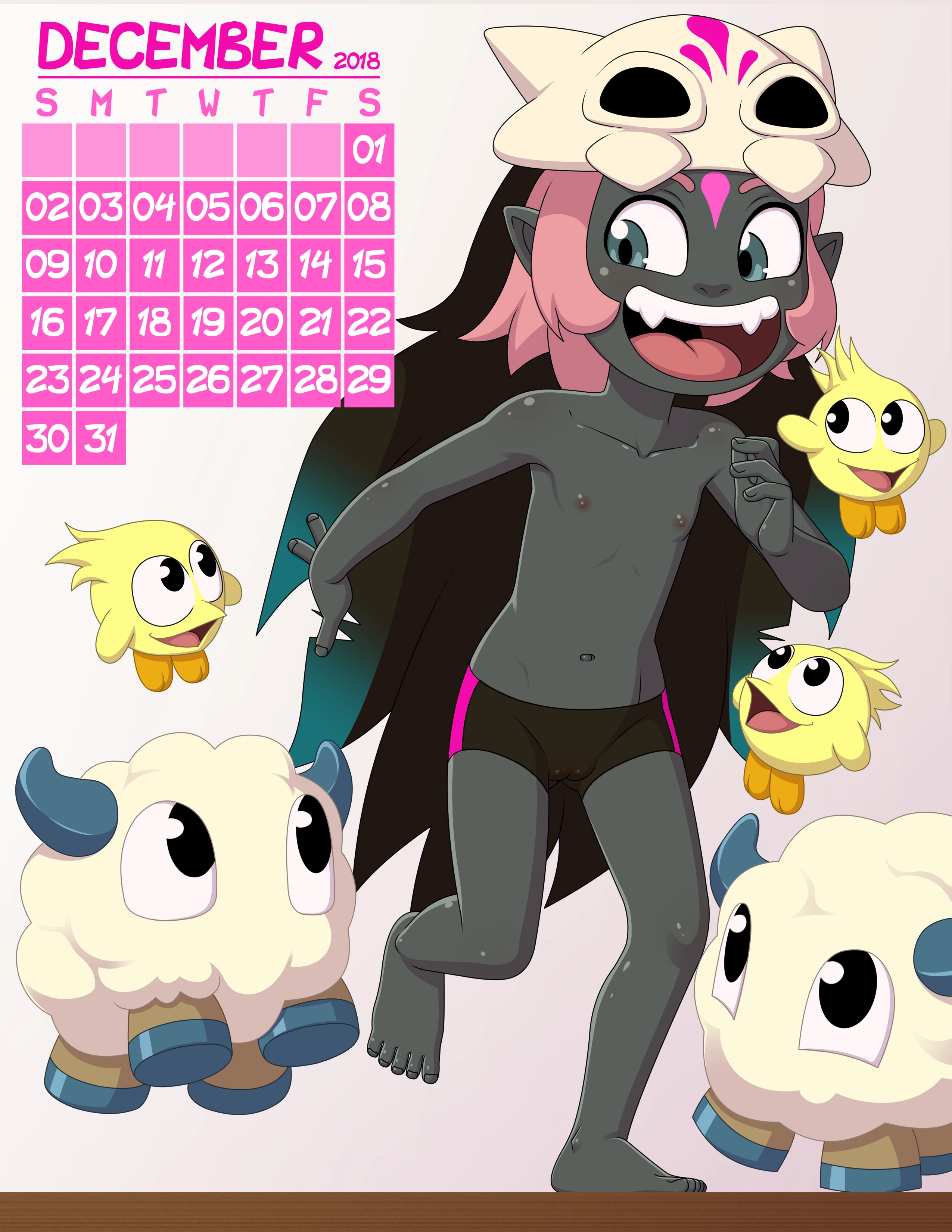 Lole Club Calendar 2018 porn comic picture 12
