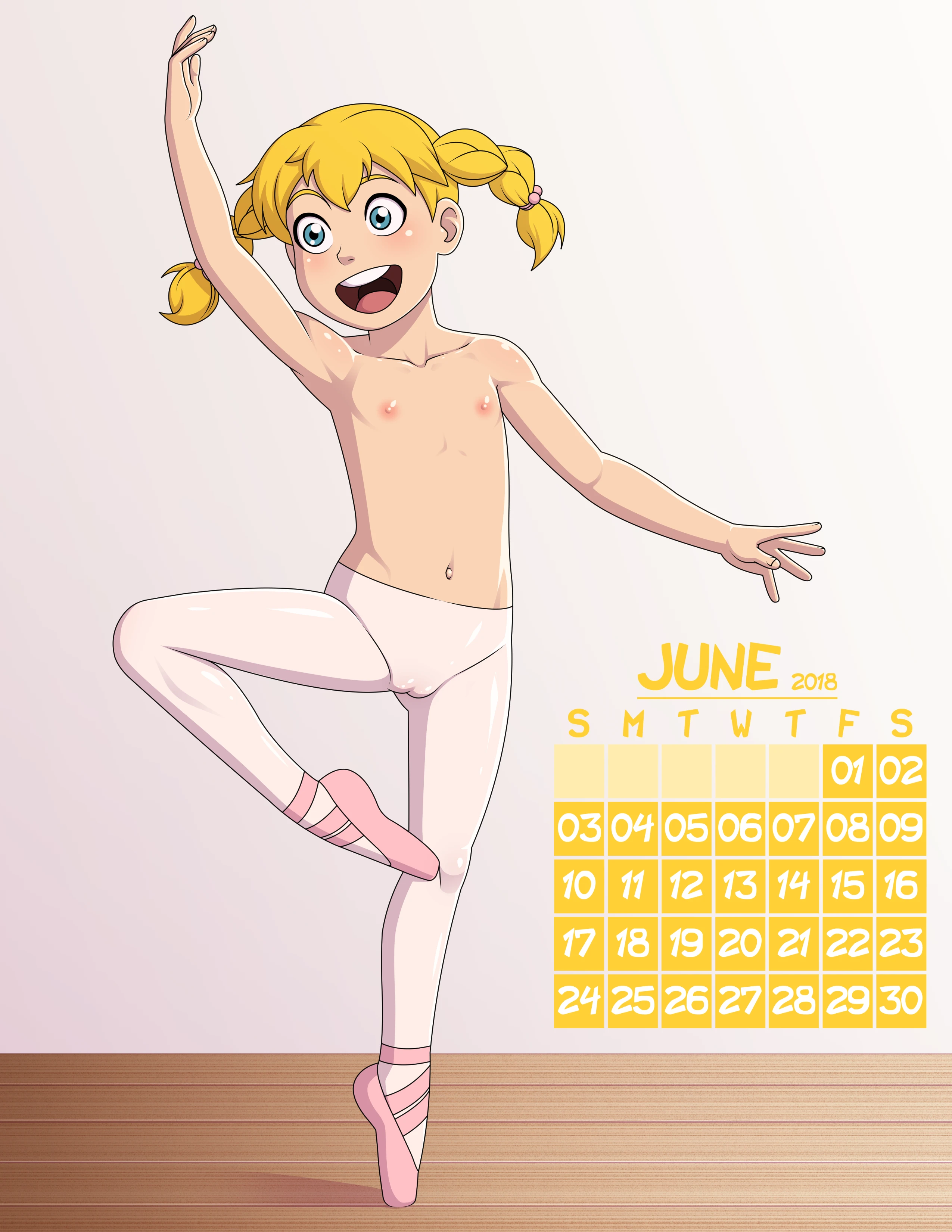 Lole Club Calendar 2018 porn comic picture 6