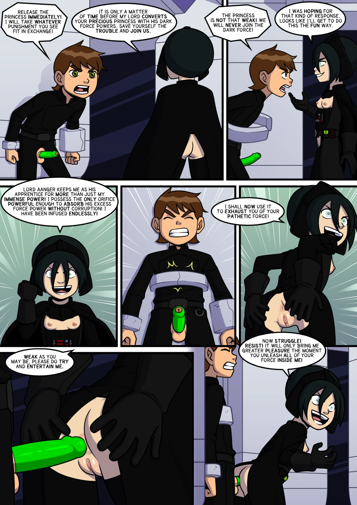 Lole Club Star Wars porn comic picture 3