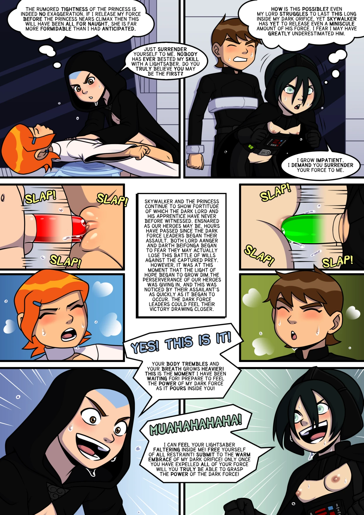 Lole Club Star Wars porn comic picture 4