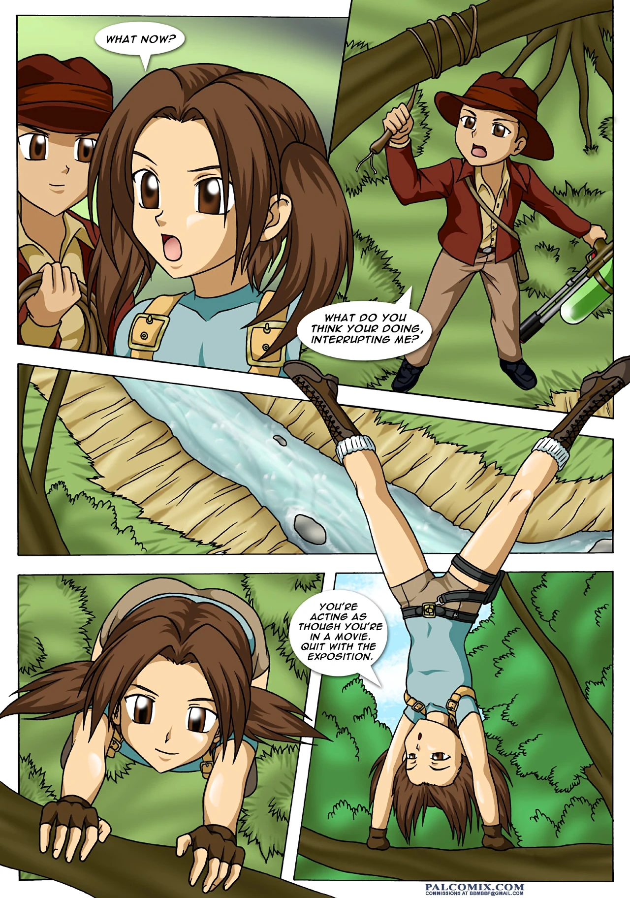 Lole Raider 2: The temple of...What Now? porn comic picture 2