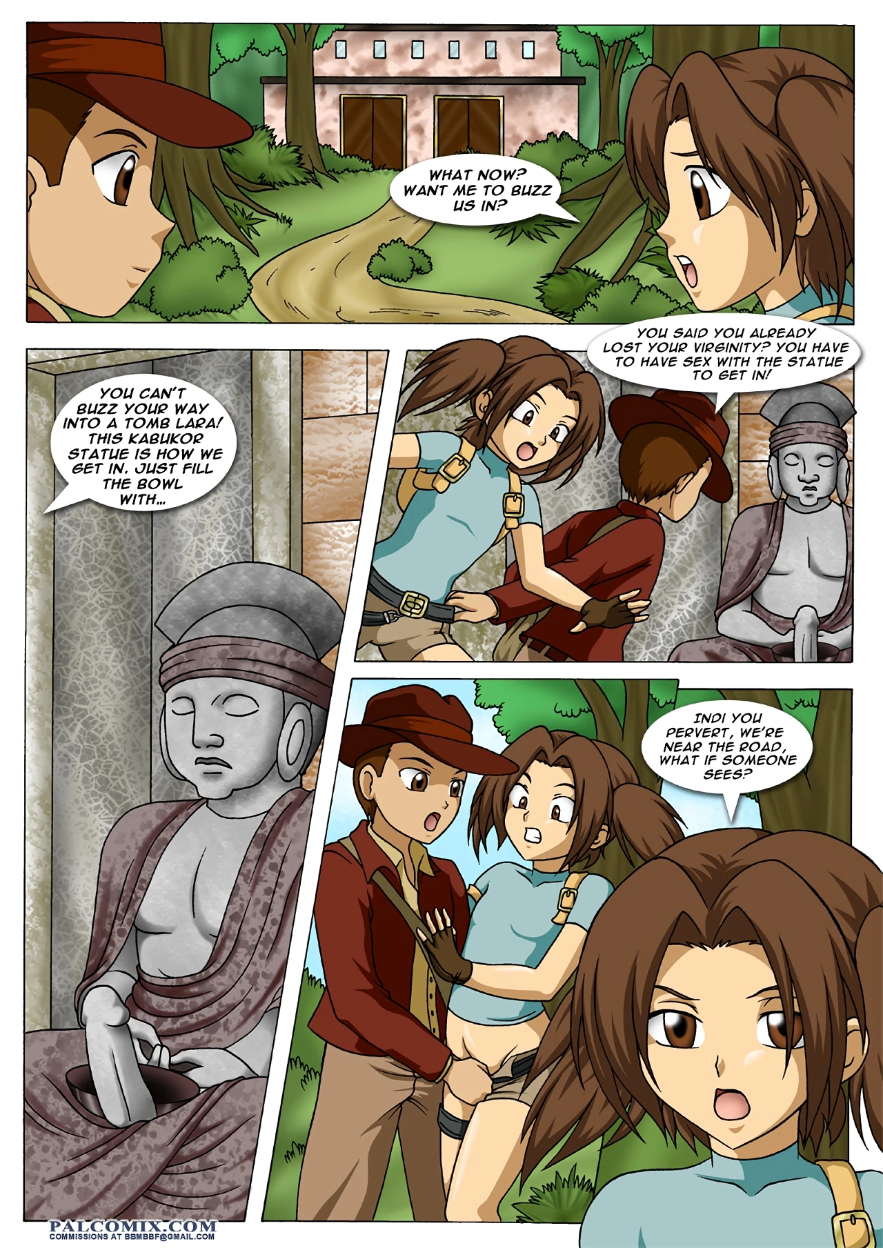 Lole Raider 2: The temple of...What Now? porn comic picture 4