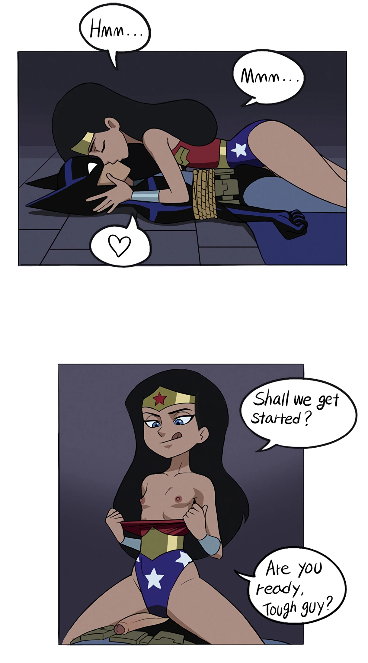 Lole Wonder Woomen porn comic picture 1