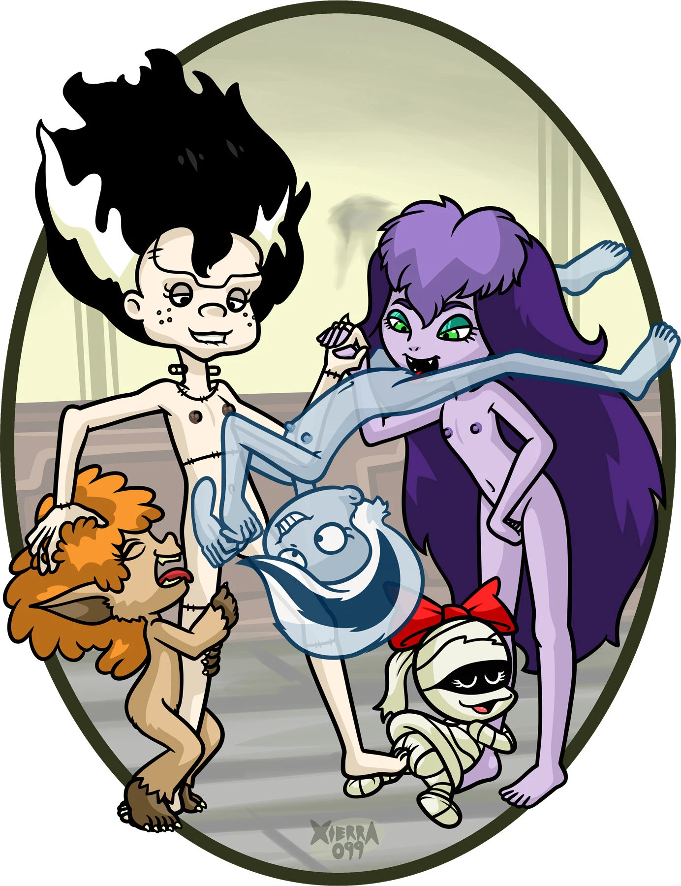 Loleween porn comic picture 10