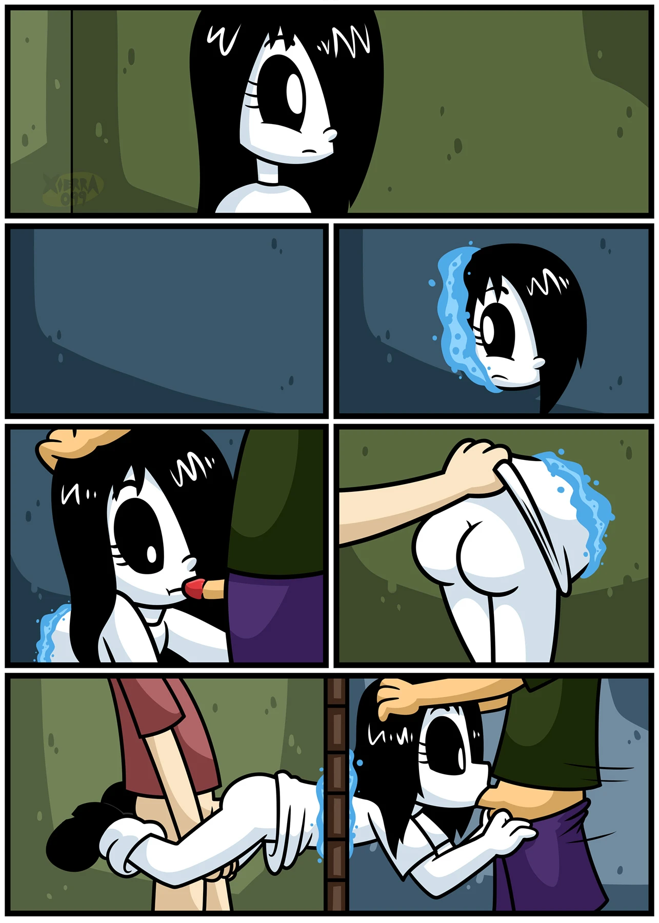 Loleween porn comic picture 11