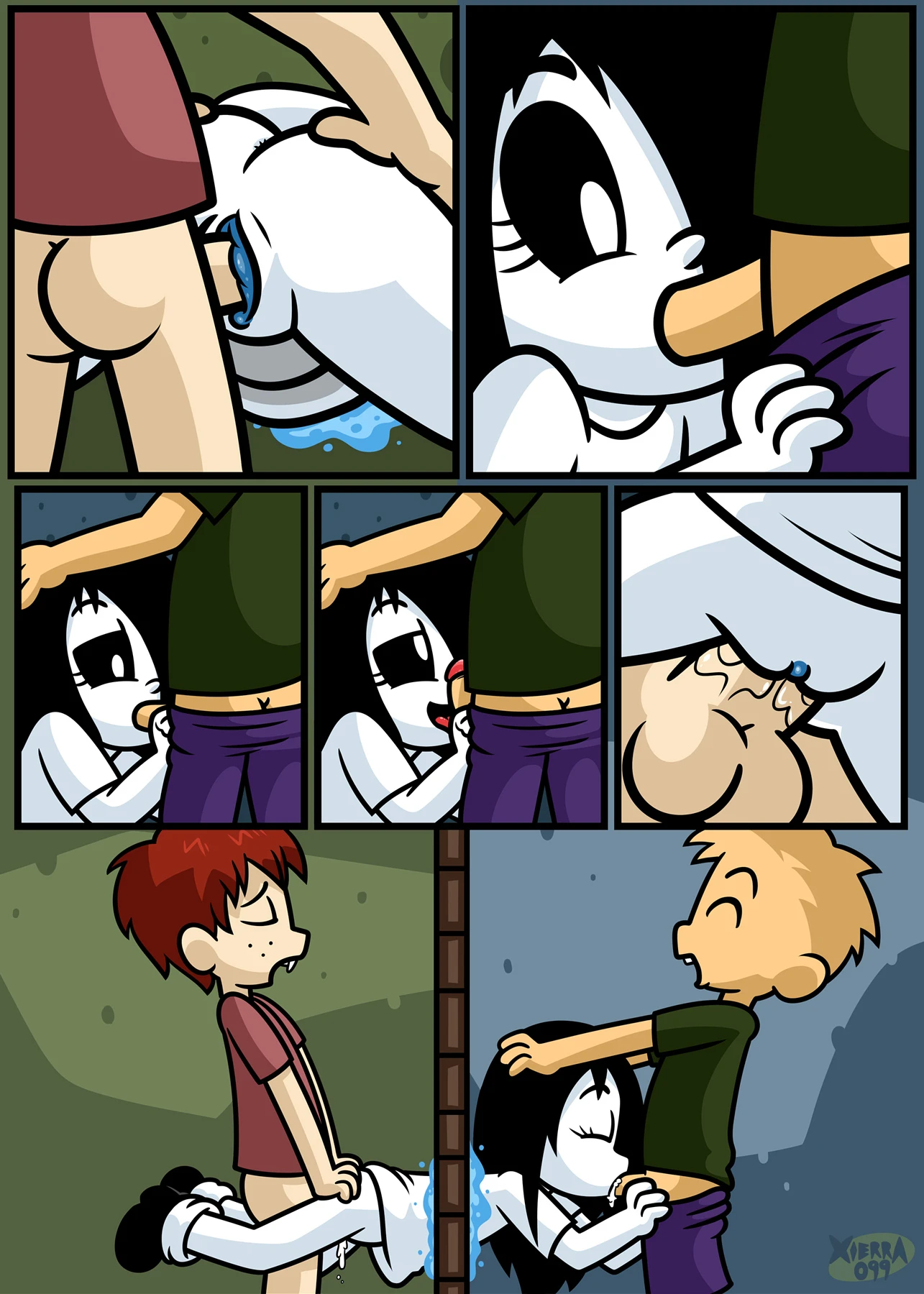 Loleween porn comic picture 12