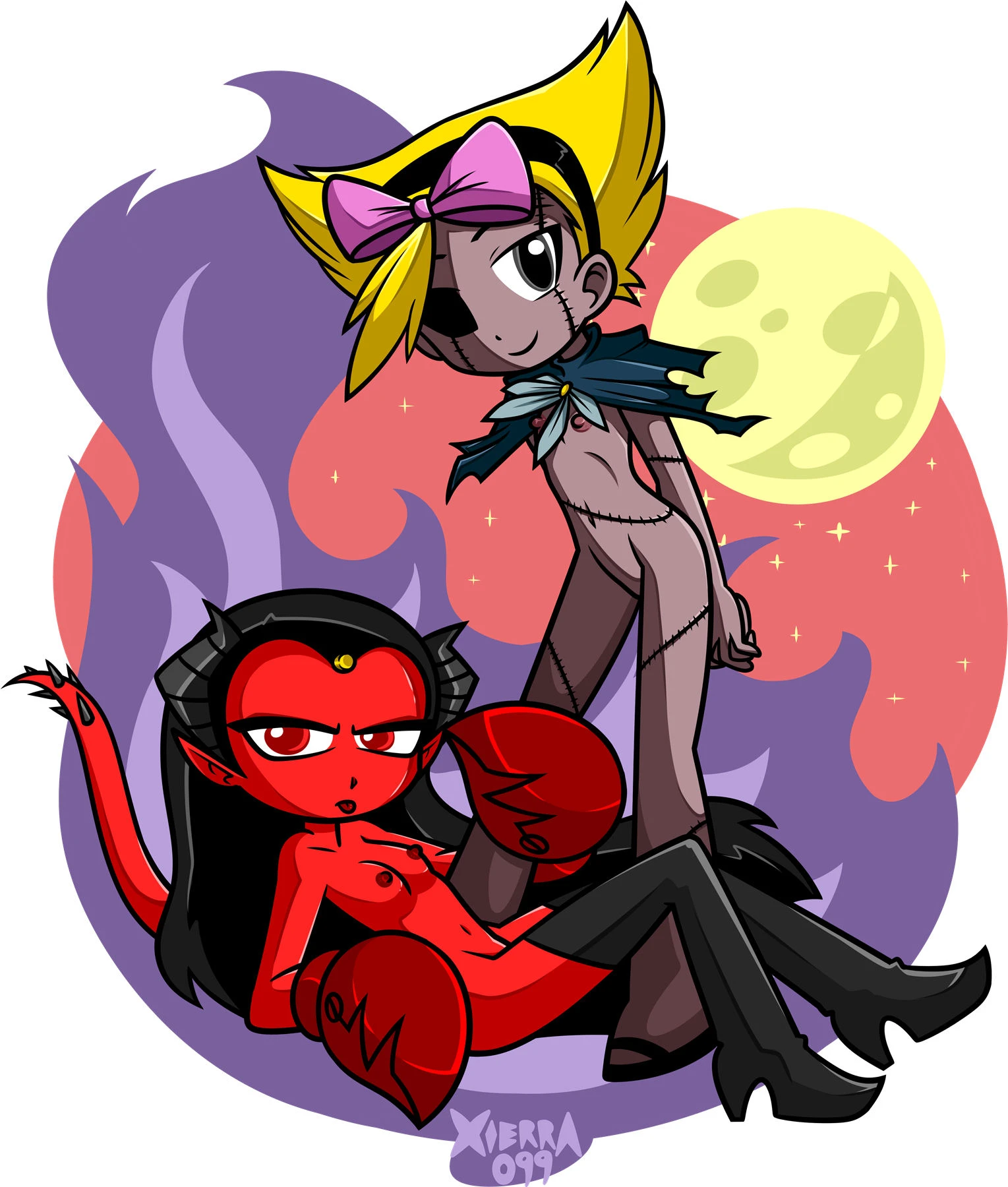 Loleween porn comic picture 7
