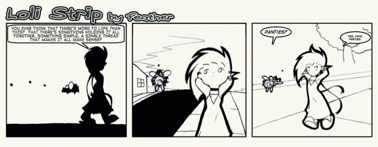 Loli Strip porn comic picture 1