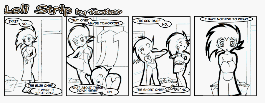 Loli Strip porn comic picture 3
