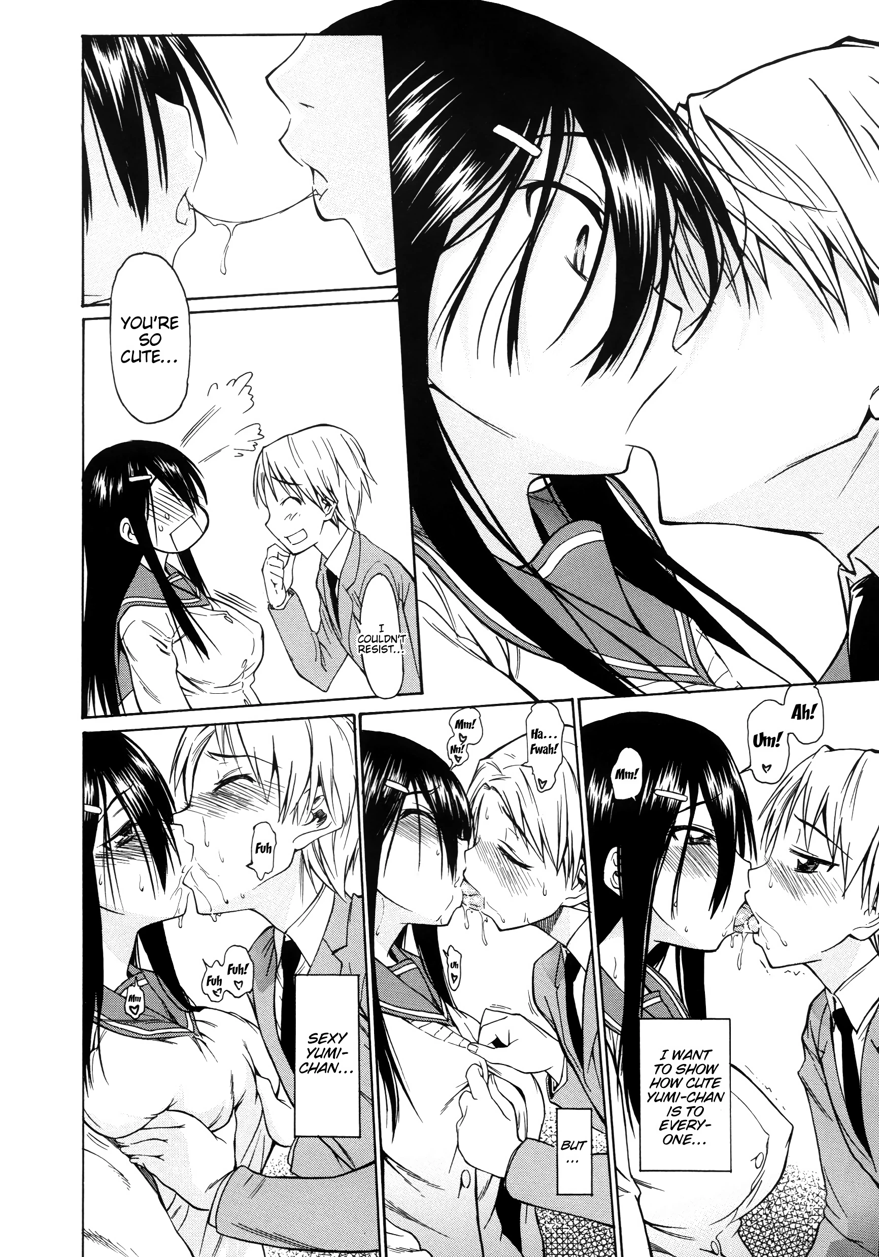 Look at Me and Smile porn comic picture 6