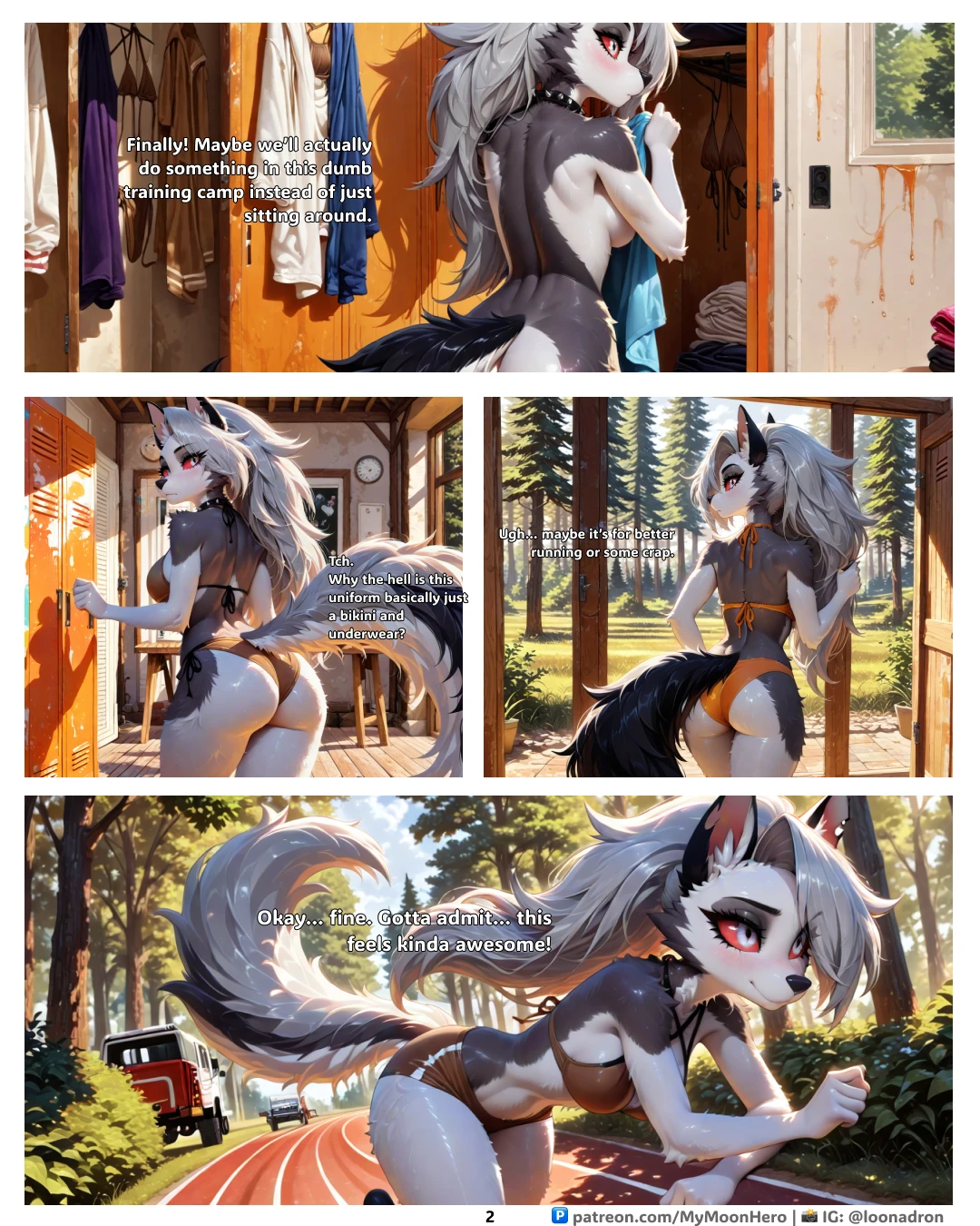 Loona vs Training Camp porn comic picture 10
