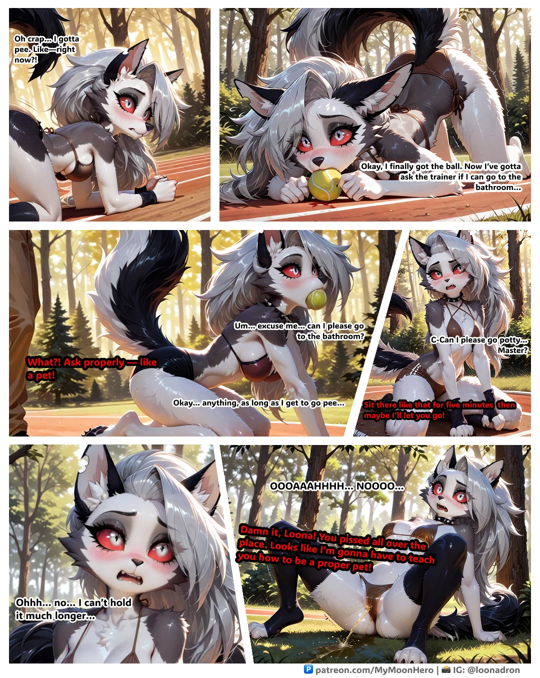 Loona vs Training Camp porn comic picture 6