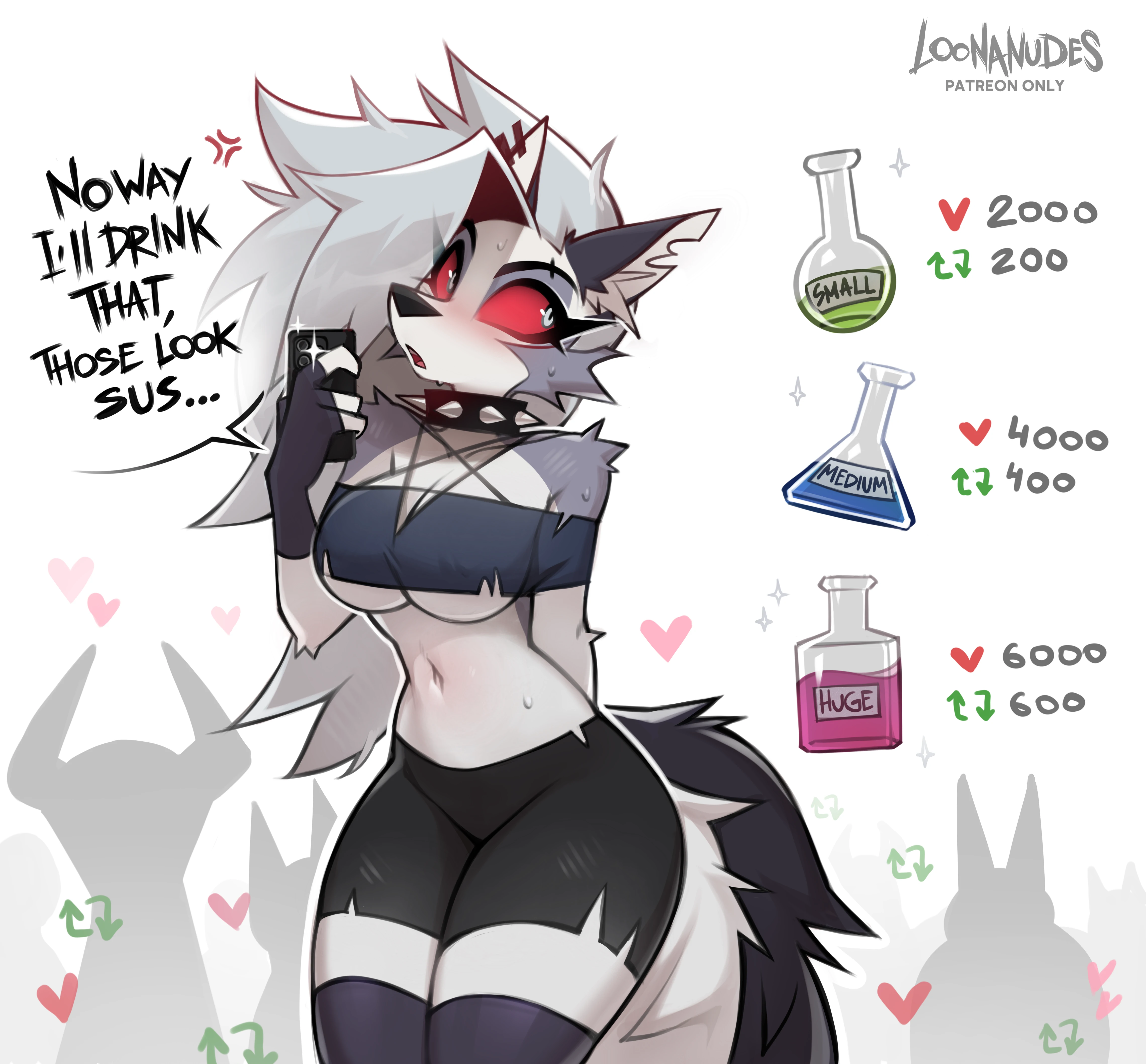 LoonaNudes Extras porn comic picture 3