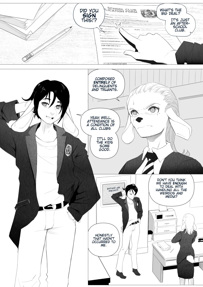 Lost and Found Club Chapter 1: Decorum porn comic picture 1