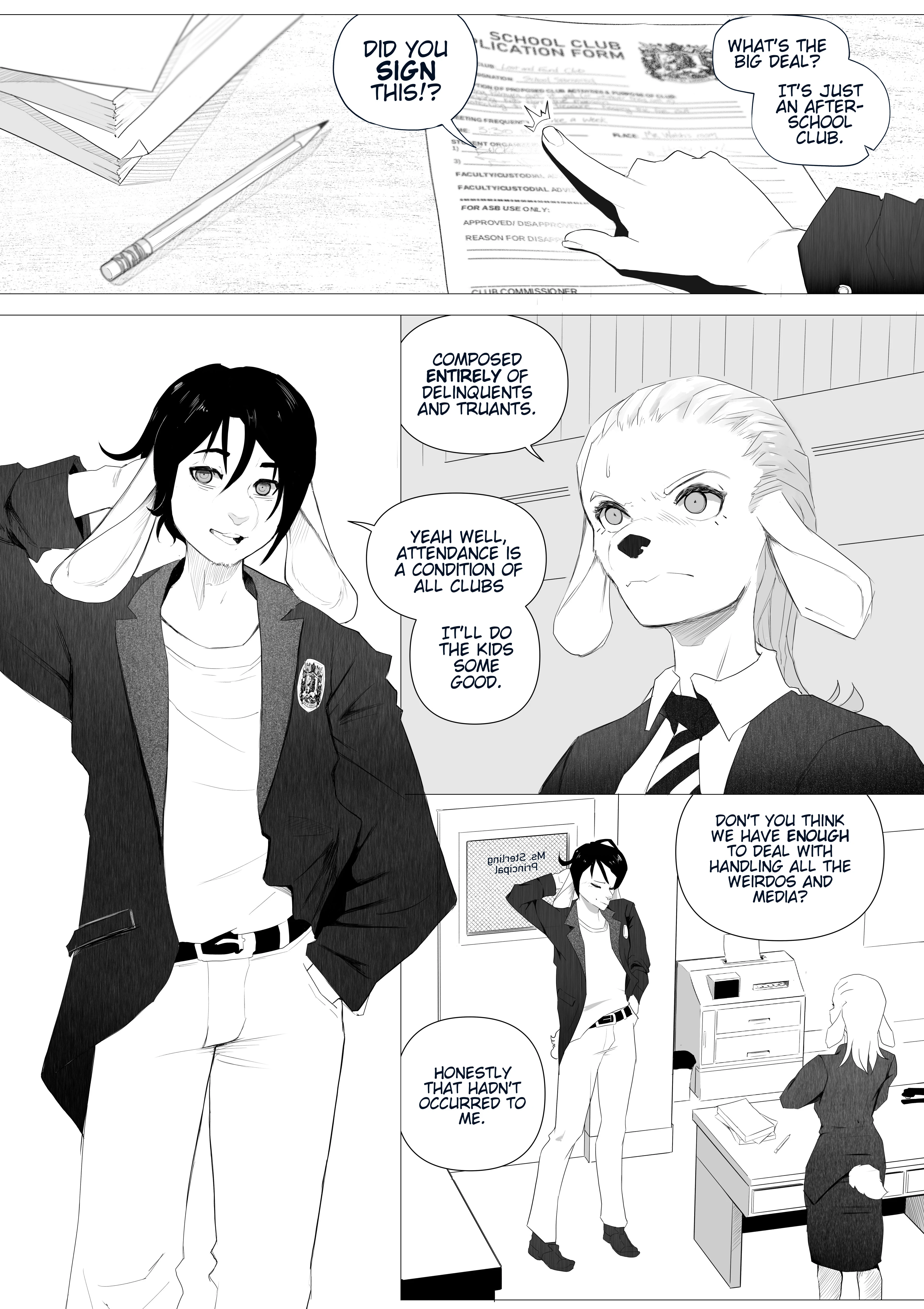 Lost and Found Club Chapter 1: Decorum porn comic picture 1