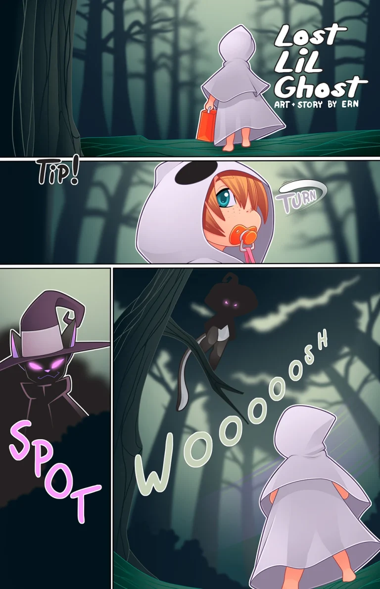Lost Lil Ghost porn comic picture 1