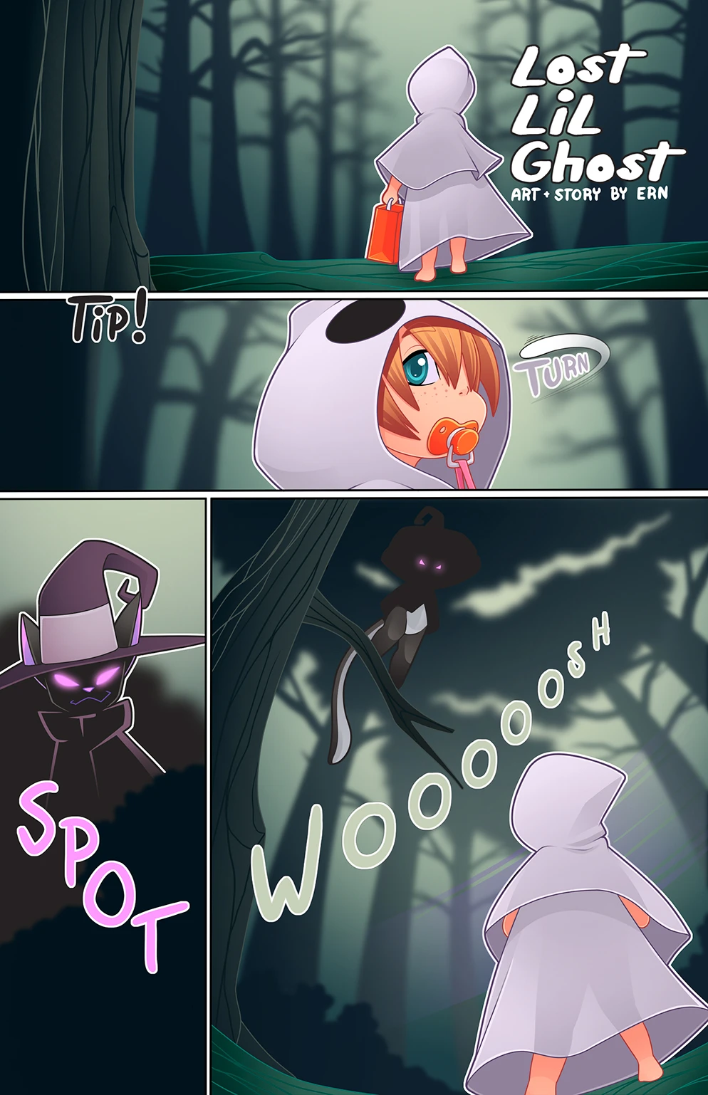 Lost Lil Ghost porn comic picture 1