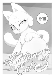 Lotion Cat 3 porn comic picture 1
