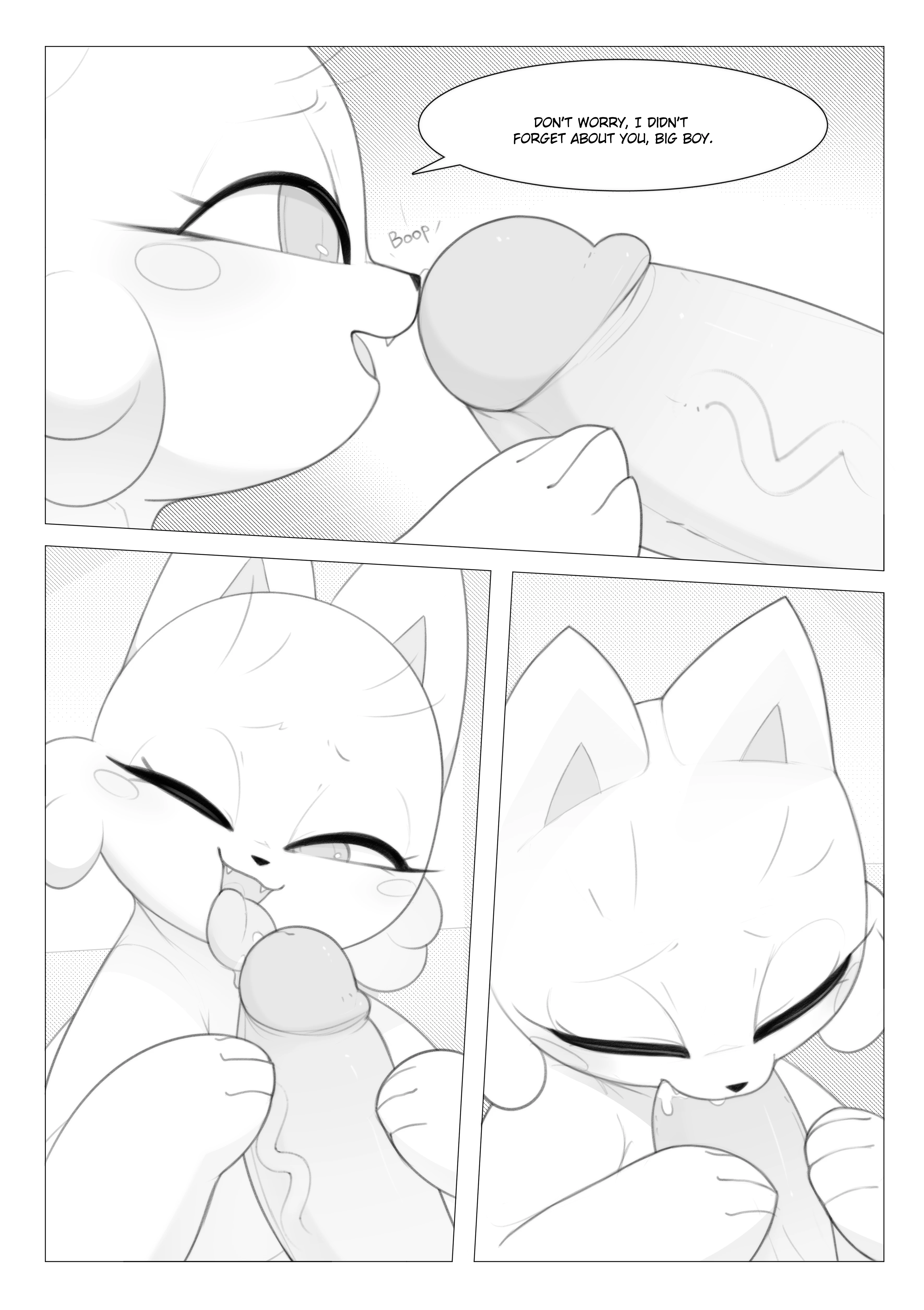 Lotion Cat 3 porn comic picture 6