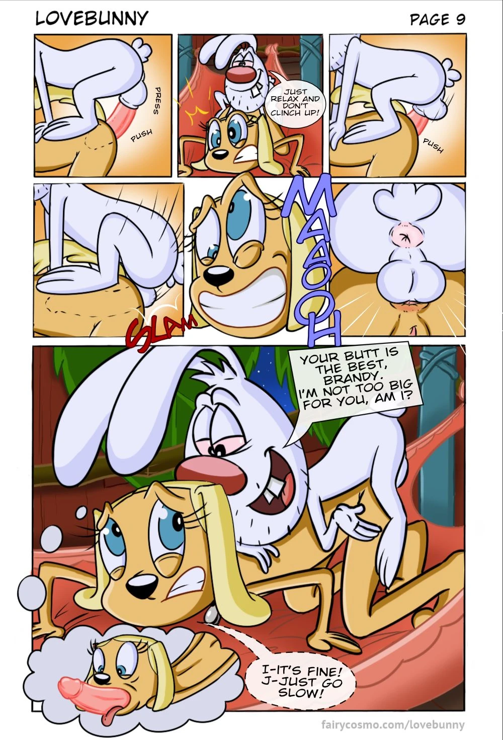 Love Bunny porn comic picture 11