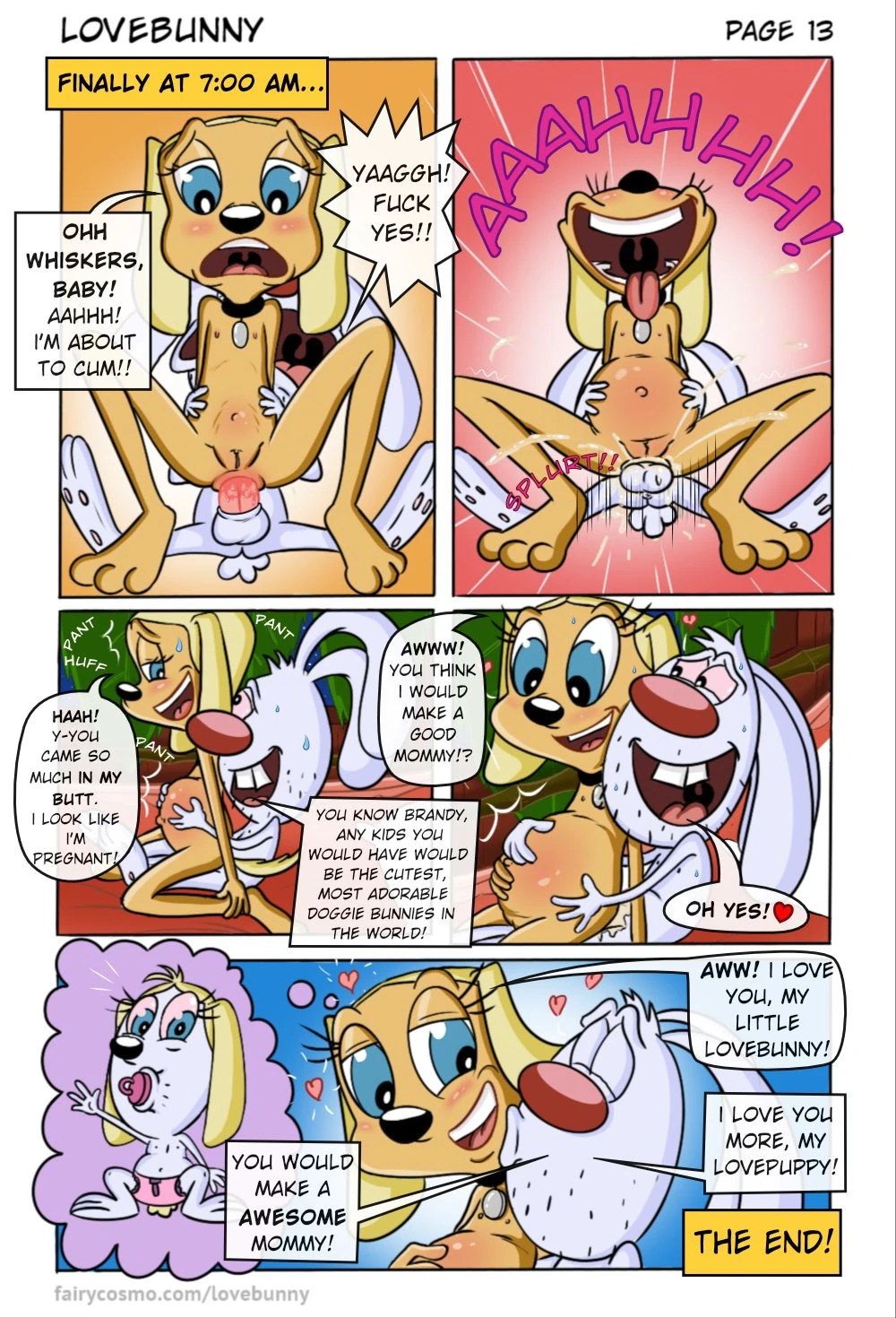 Love Bunny porn comic picture 15
