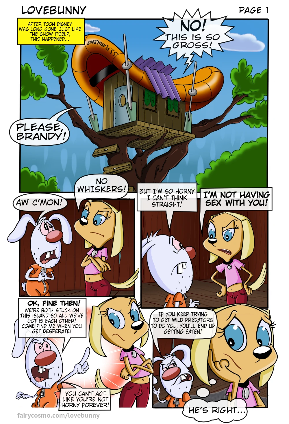 Love Bunny porn comic picture 3