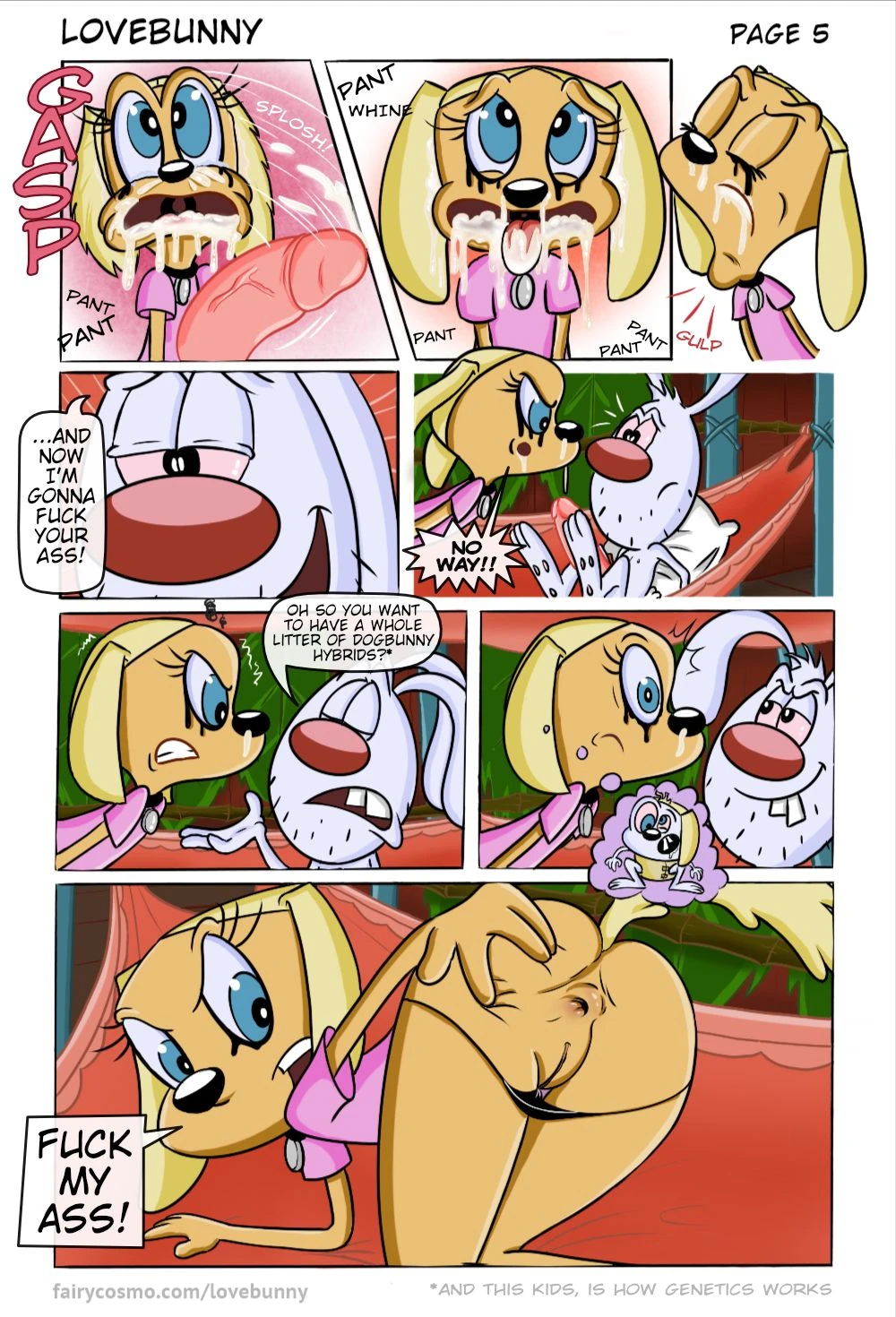 Love Bunny porn comic picture 7