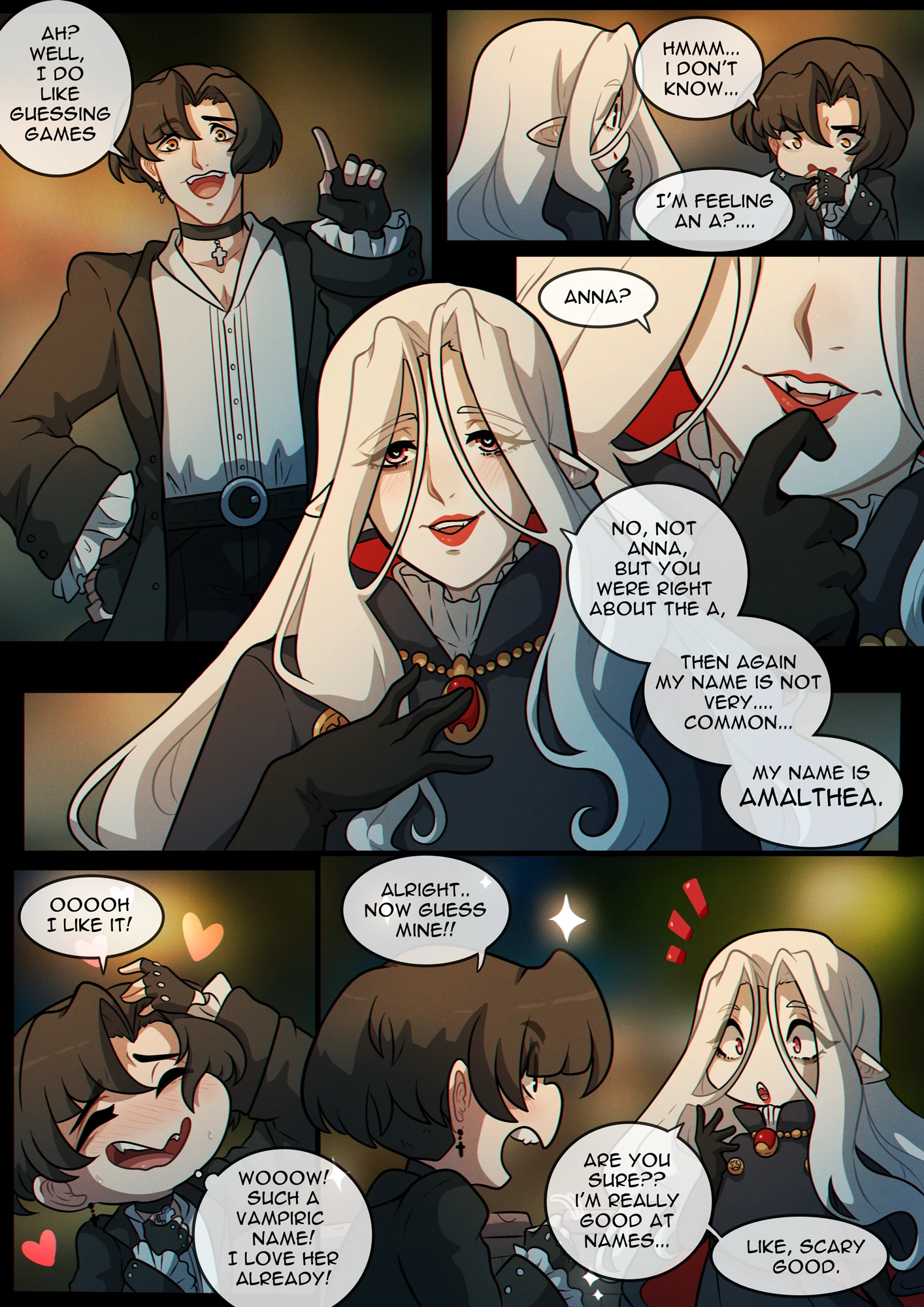 Love for Amalthea 1 porn comic picture 14