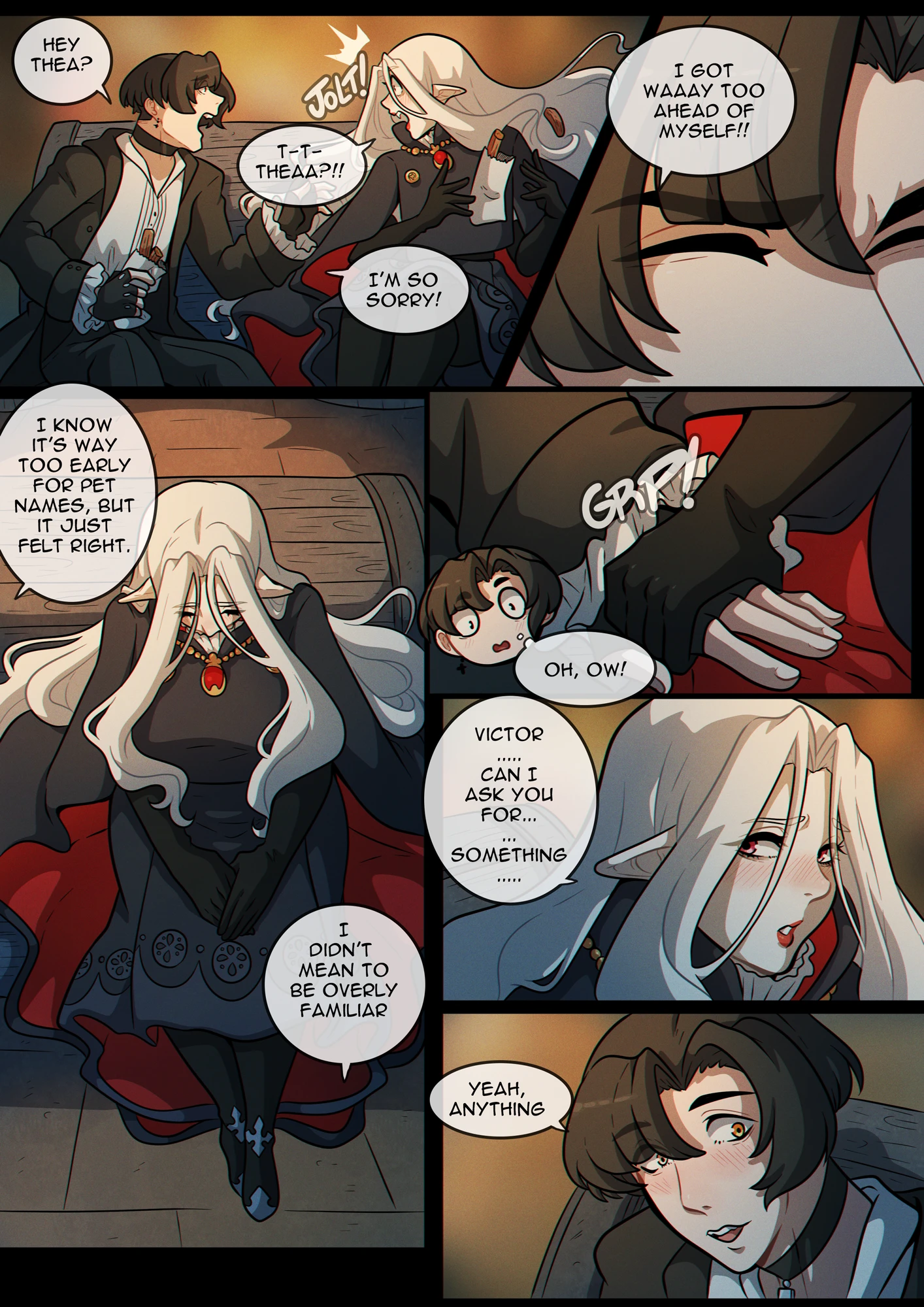 Love for Amalthea 1 porn comic picture 17