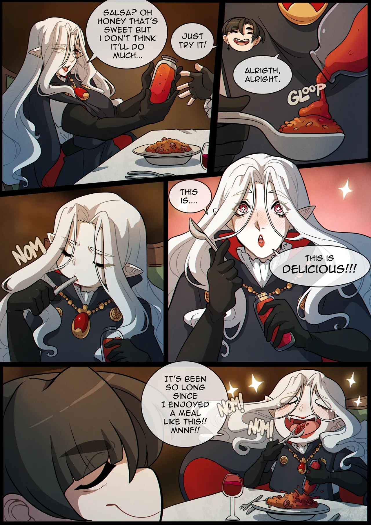 Love For Amalthea 3 porn comic picture 12