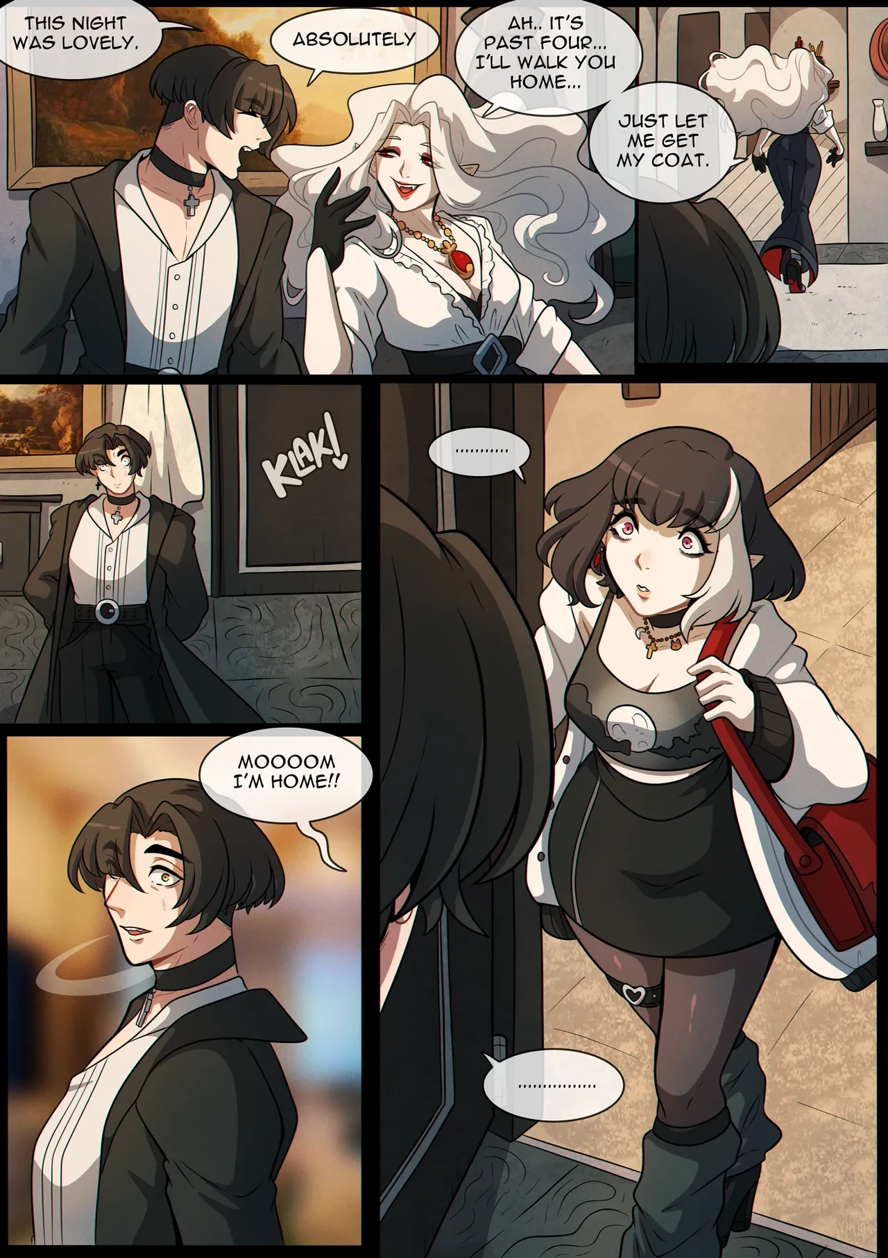 Love For Amalthea 3 porn comic picture 29