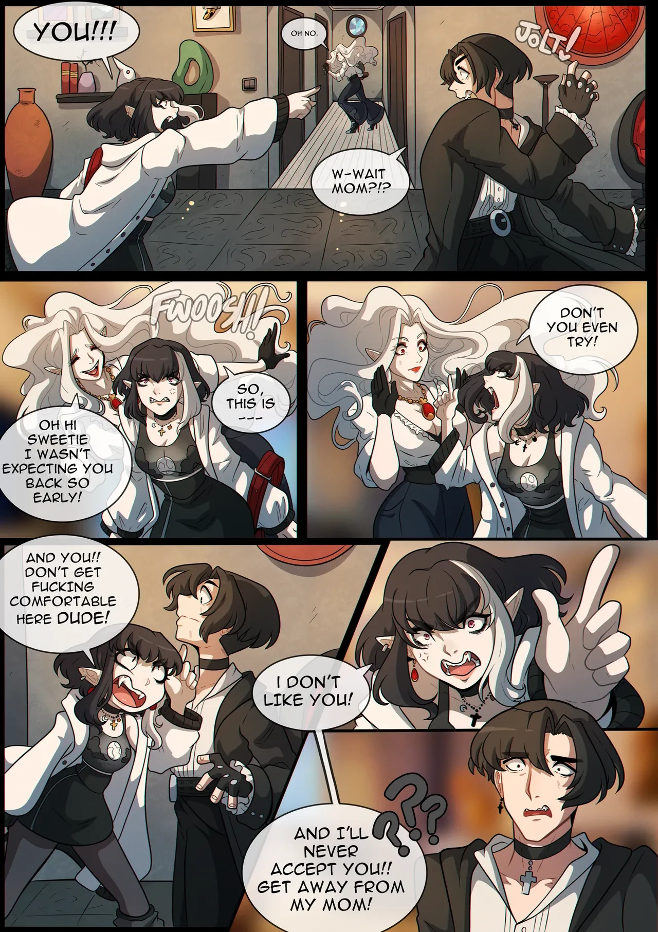 Love For Amalthea 3 porn comic picture 30