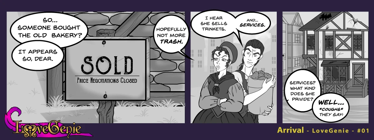 Love Genie porn comic picture 2