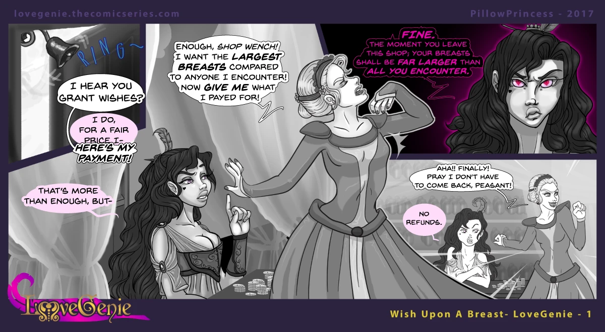 Love Genie porn comic picture 29