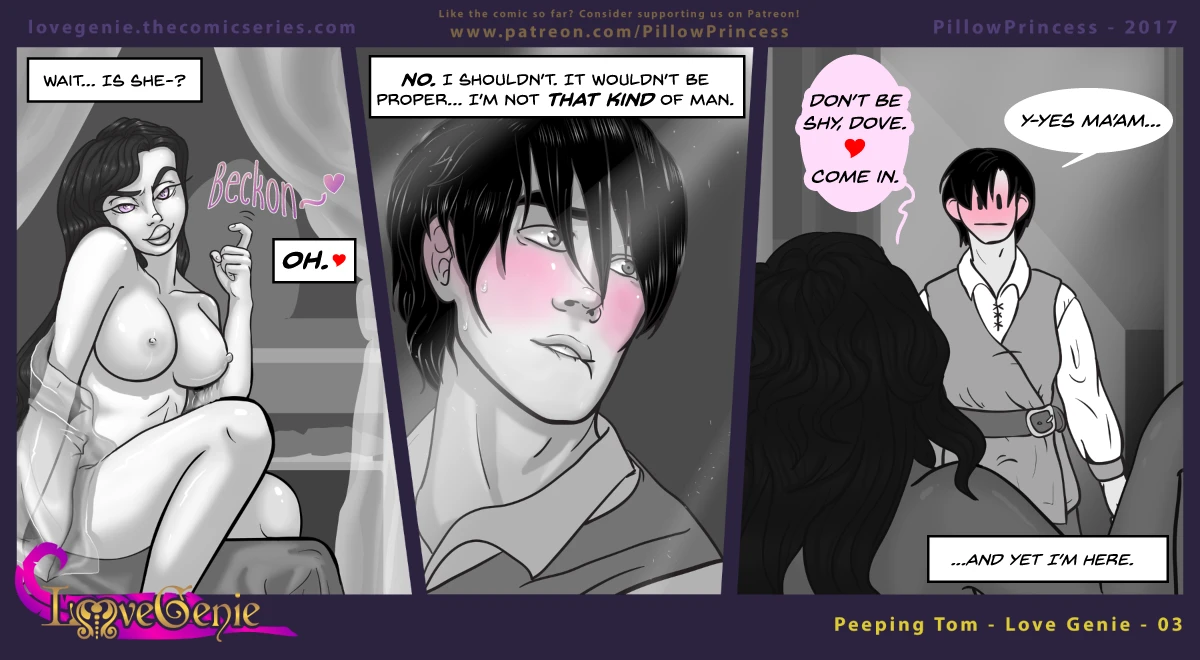 Love Genie porn comic picture 34