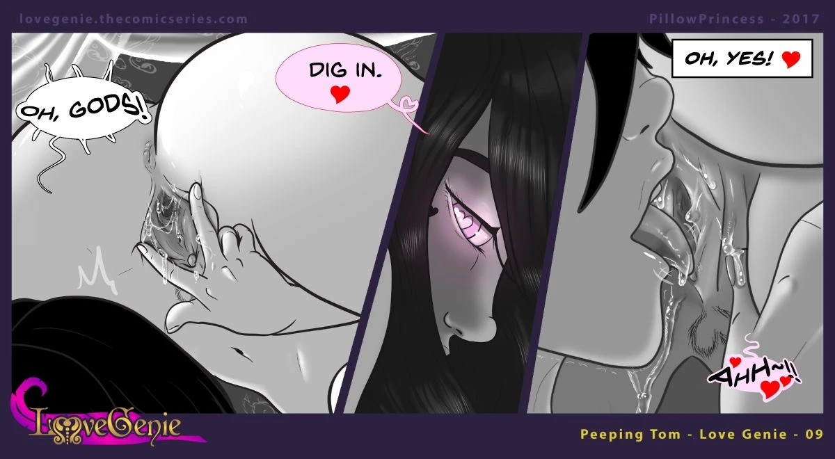 Love Genie porn comic picture 40