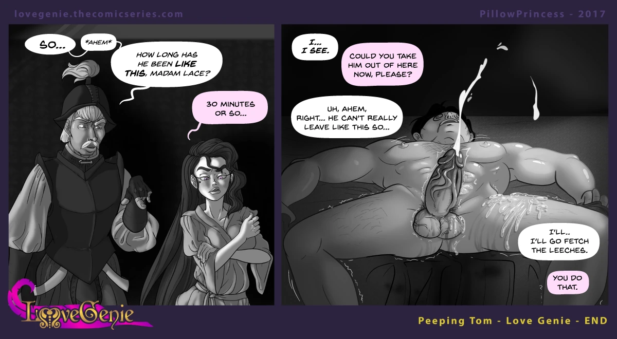 Love Genie porn comic picture 44