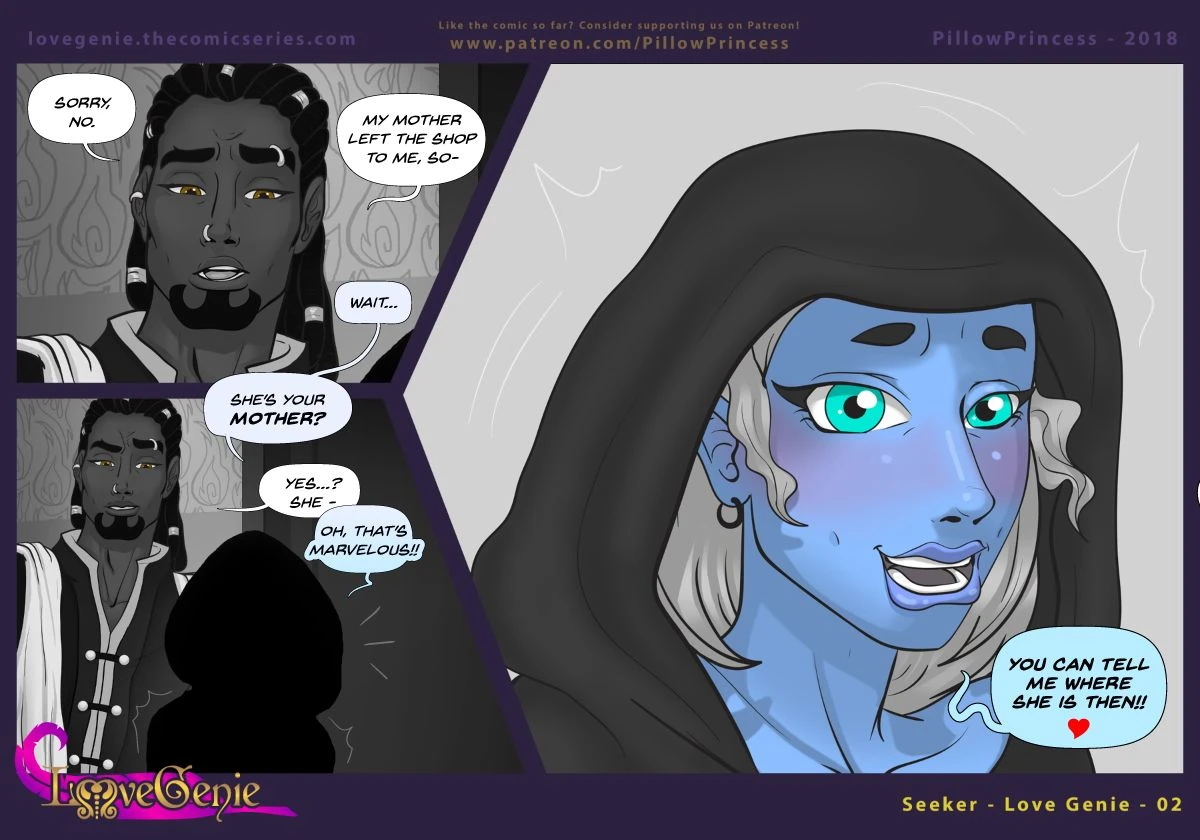 Love Genie porn comic picture 71