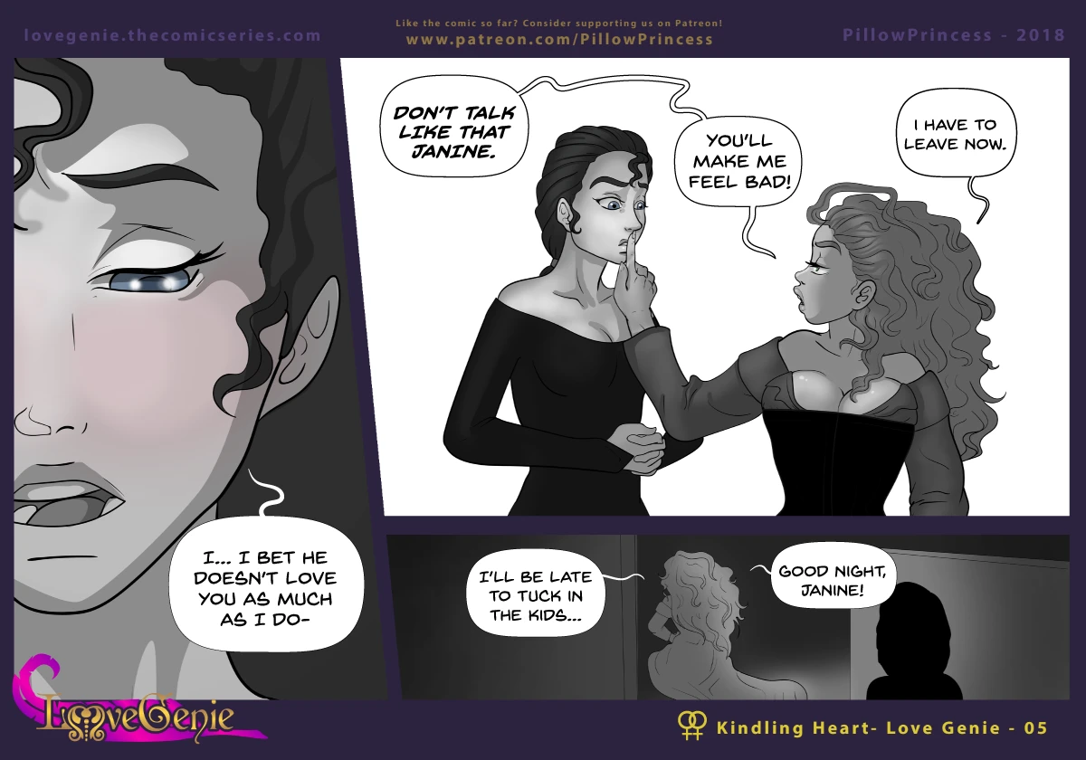 Love Genie porn comic picture 77