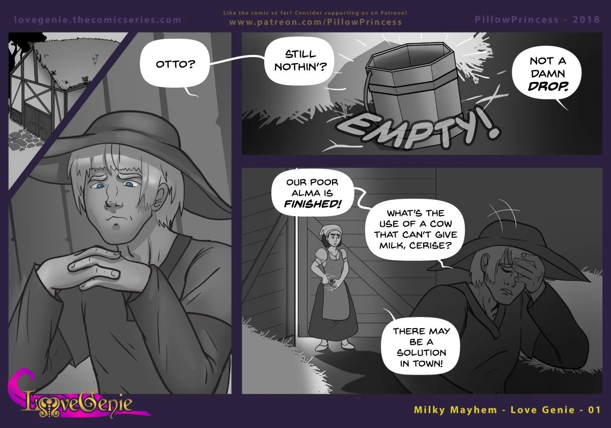 Love Genie porn comic picture 81