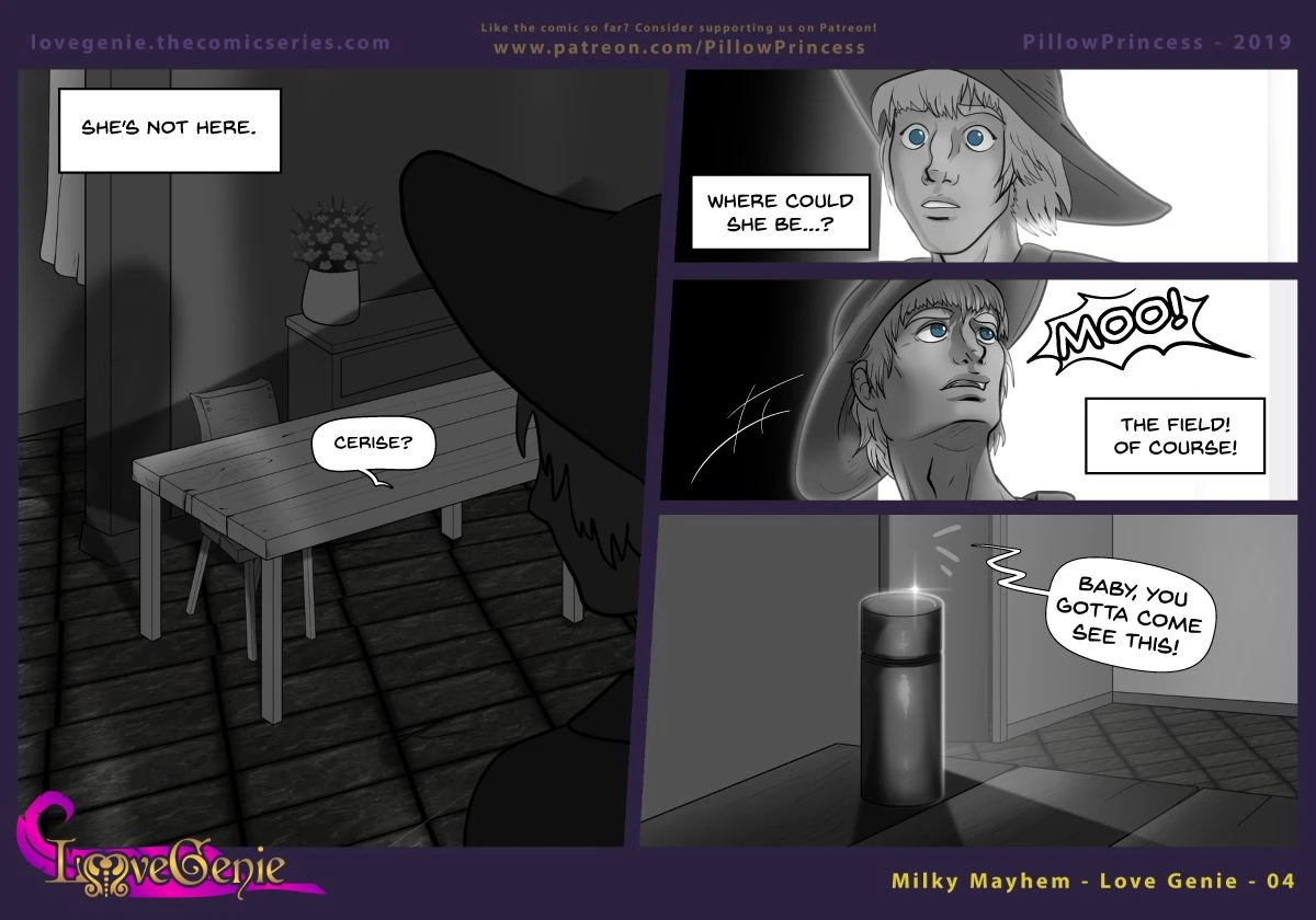 Love Genie porn comic picture 84