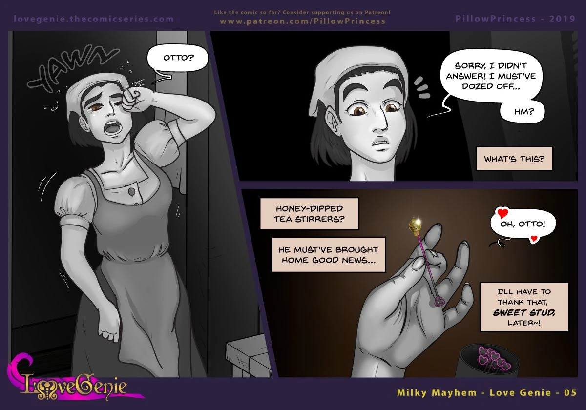 Love Genie porn comic picture 85