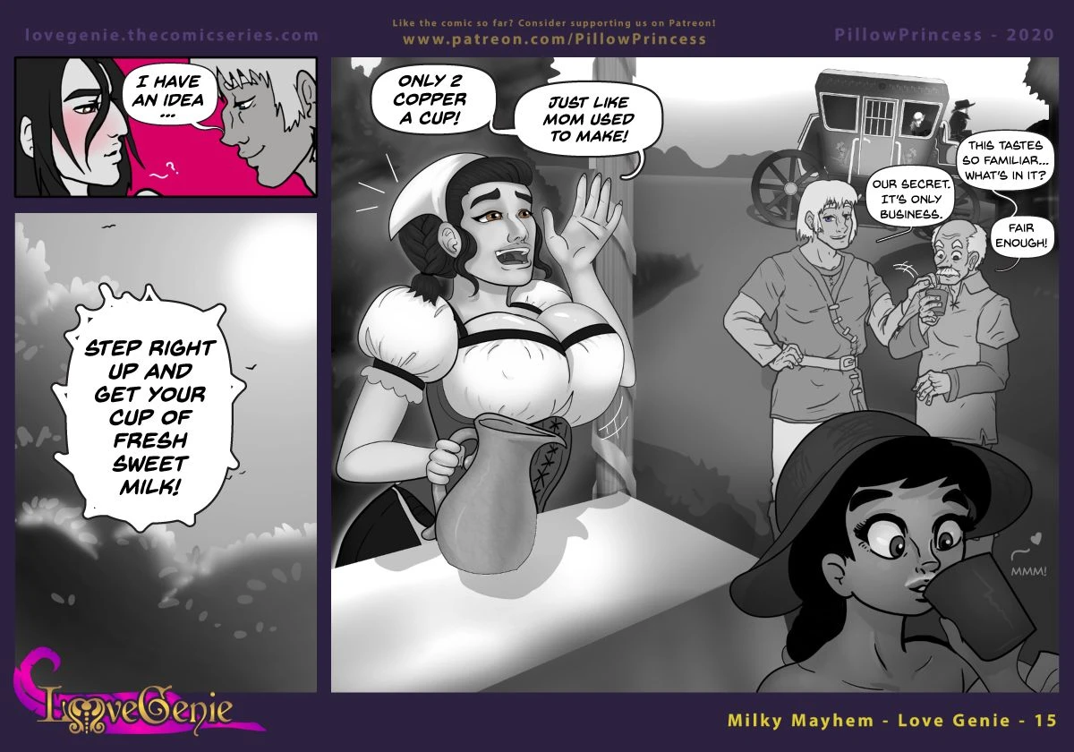 Love Genie porn comic picture 95