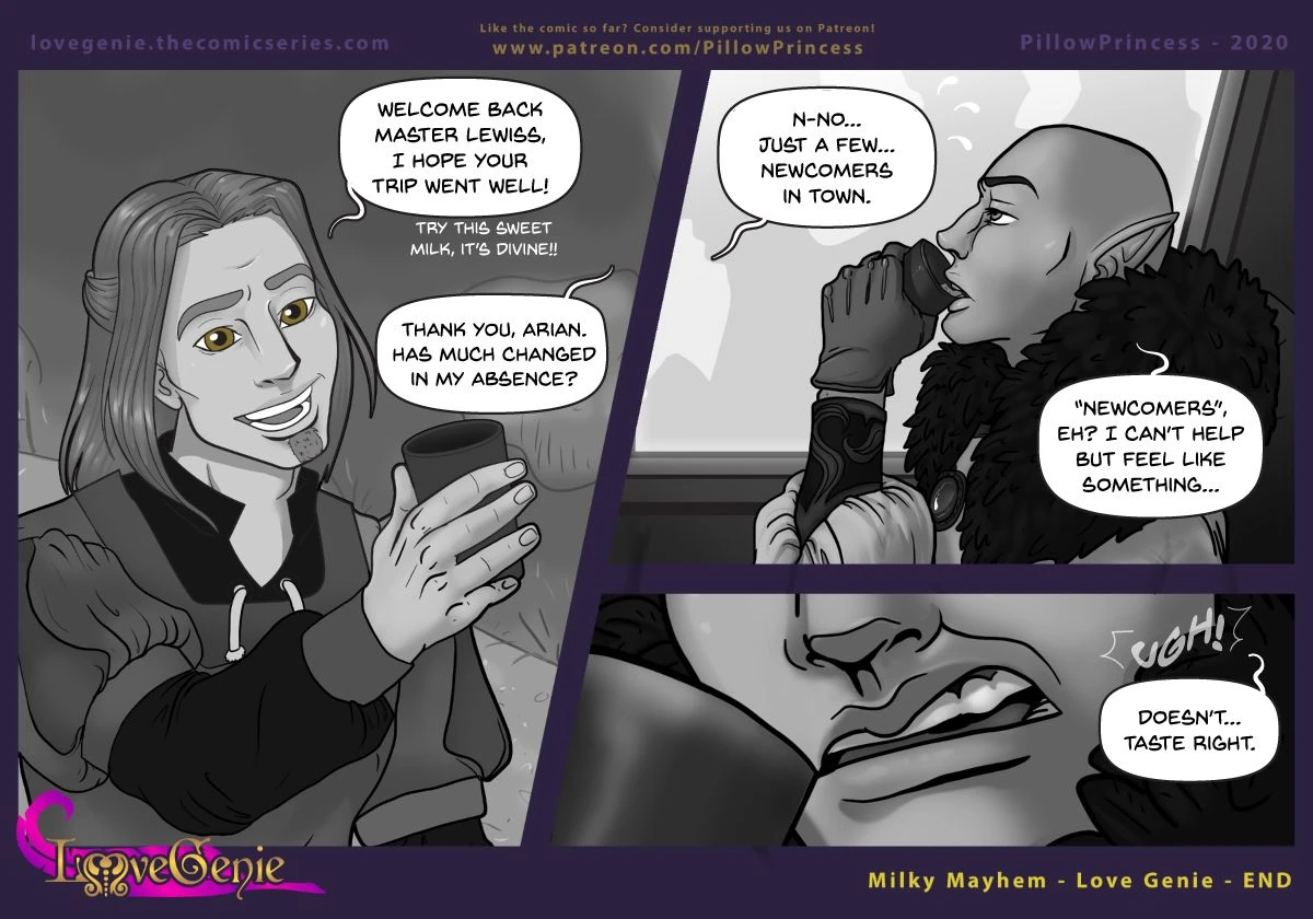 Love Genie porn comic picture 96