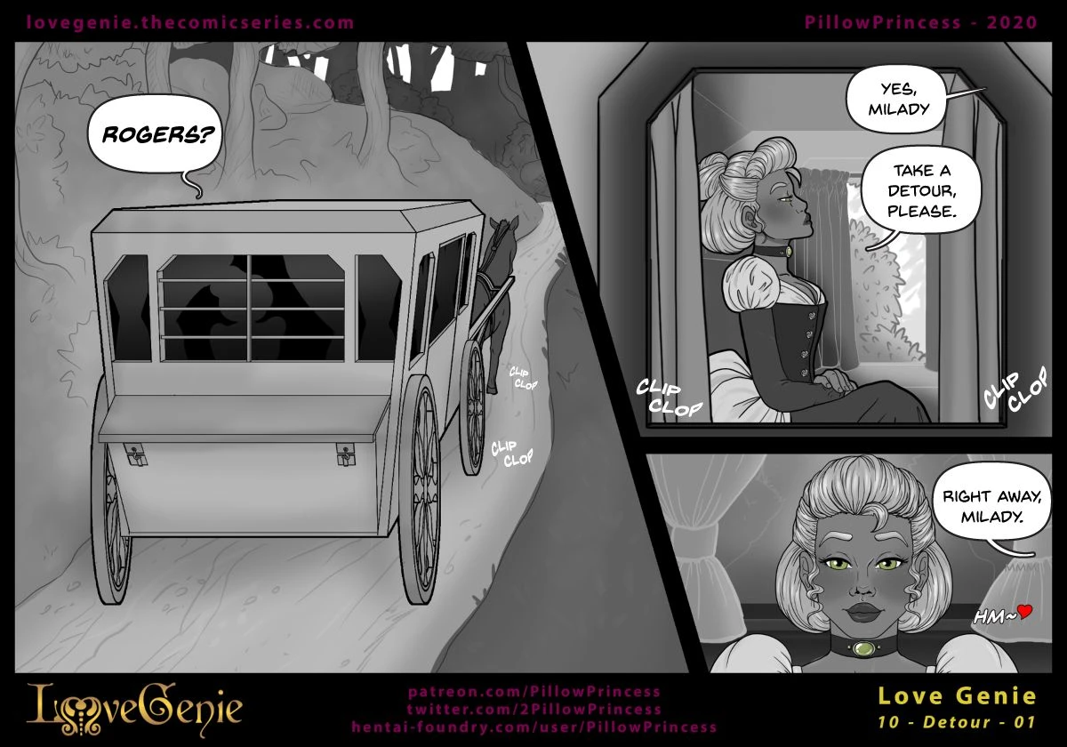 Love Genie porn comic picture 97